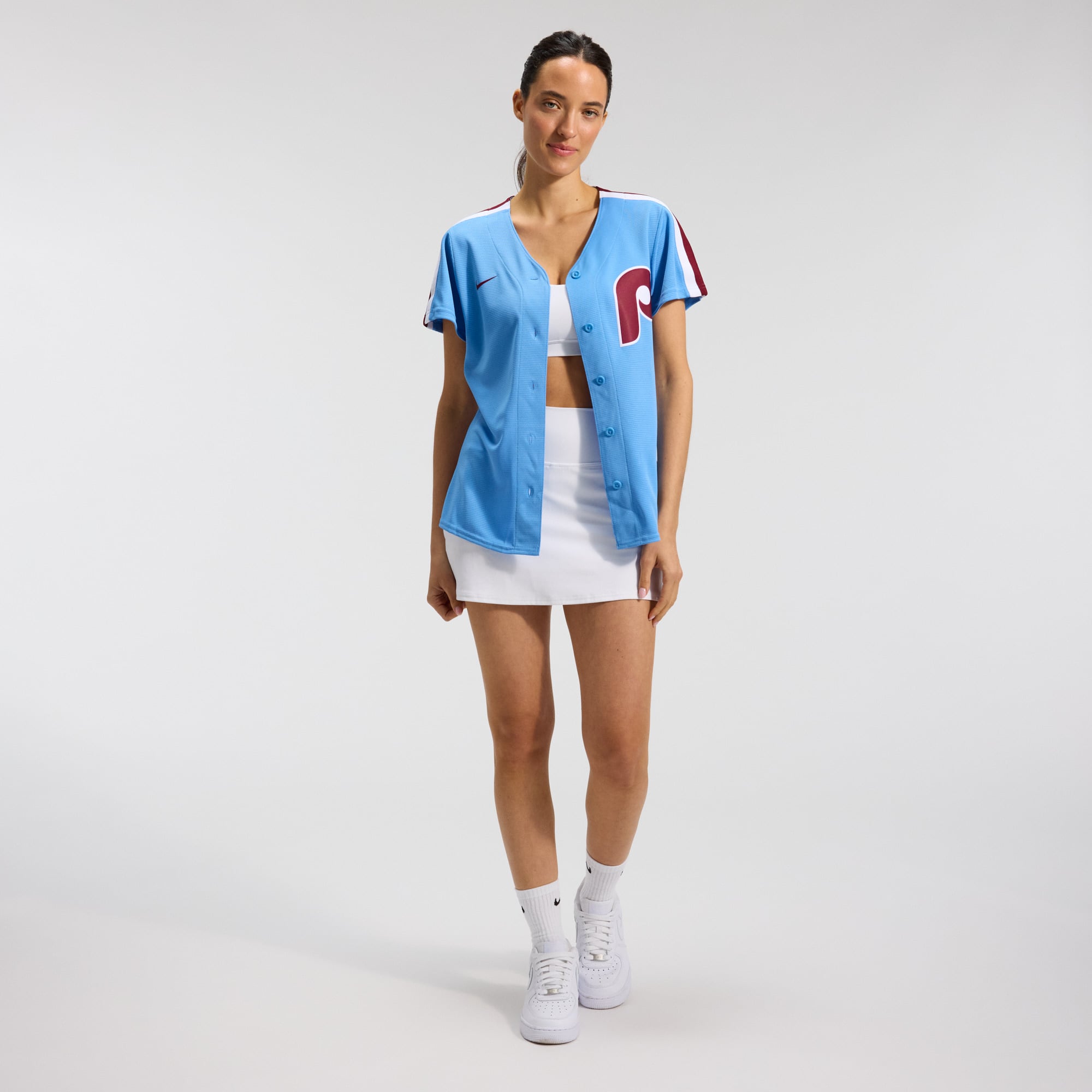 Ryan Howard Philadelphia Phillies Women's Jersey - Light Blue - Image 5