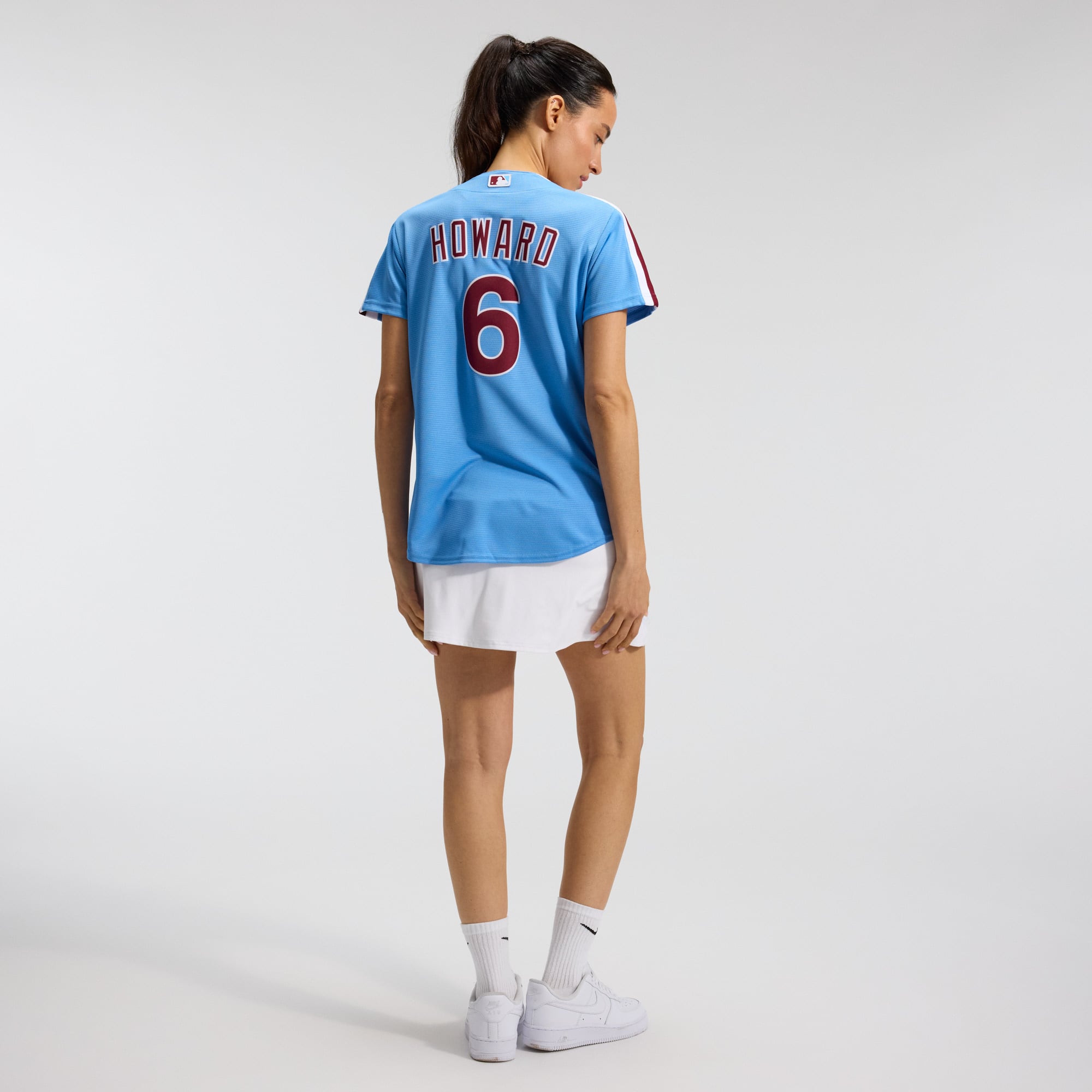 Ryan Howard Philadelphia Phillies Women's Jersey - Light Blue - Image 6