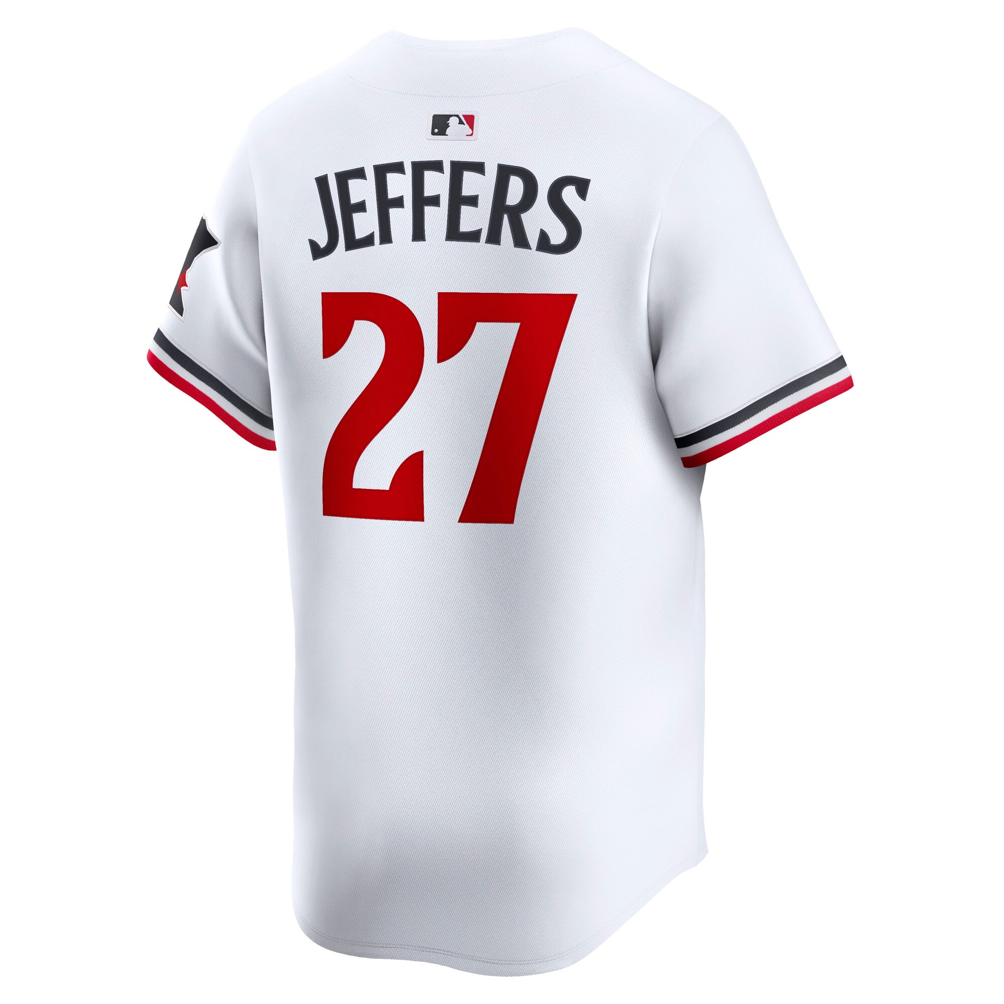Ryan Jeffers Minnesota Twins Home Limited Player Jersey - White - Image 4