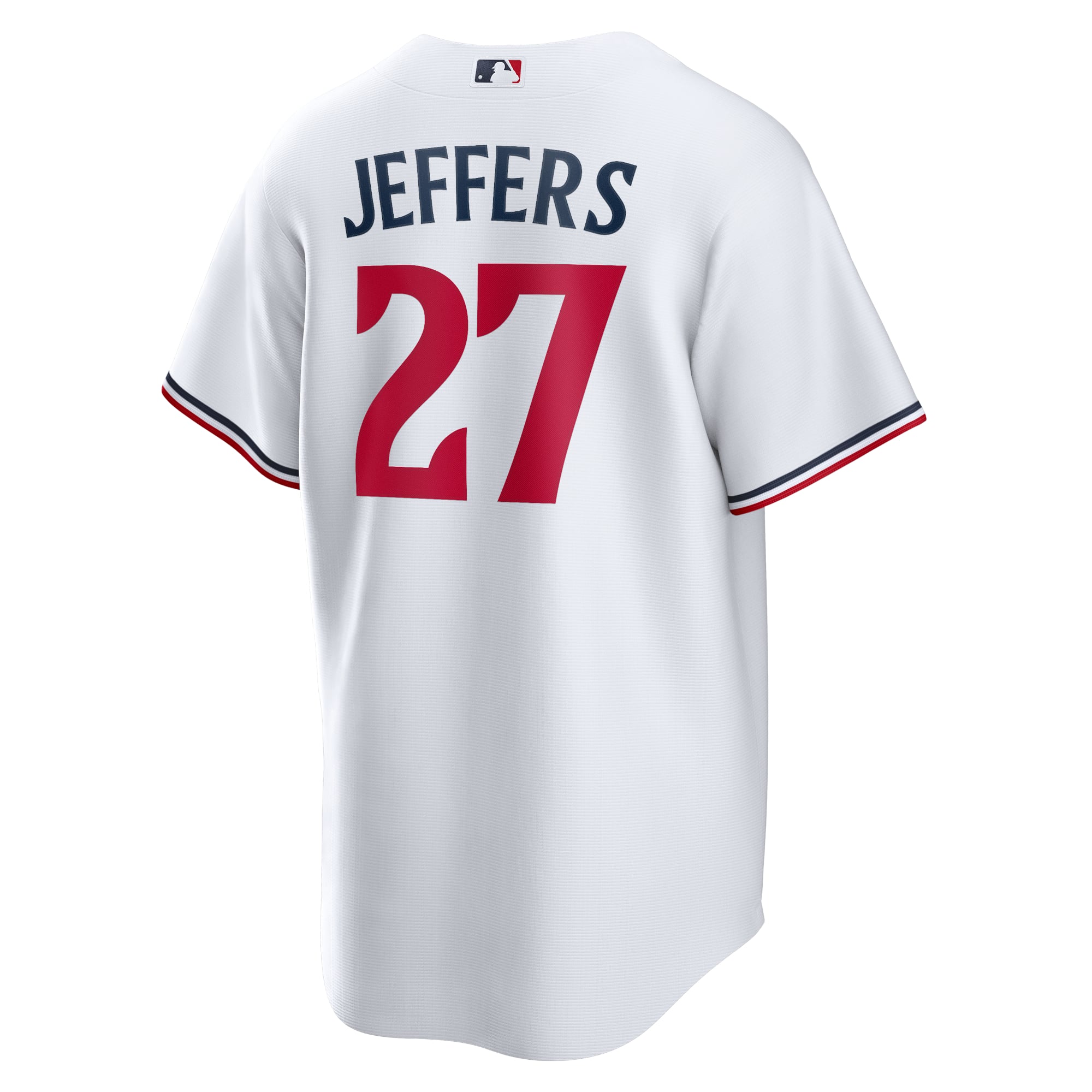 Ryan Jeffers Minnesota Twins Home Player Jersey - White - Image 4
