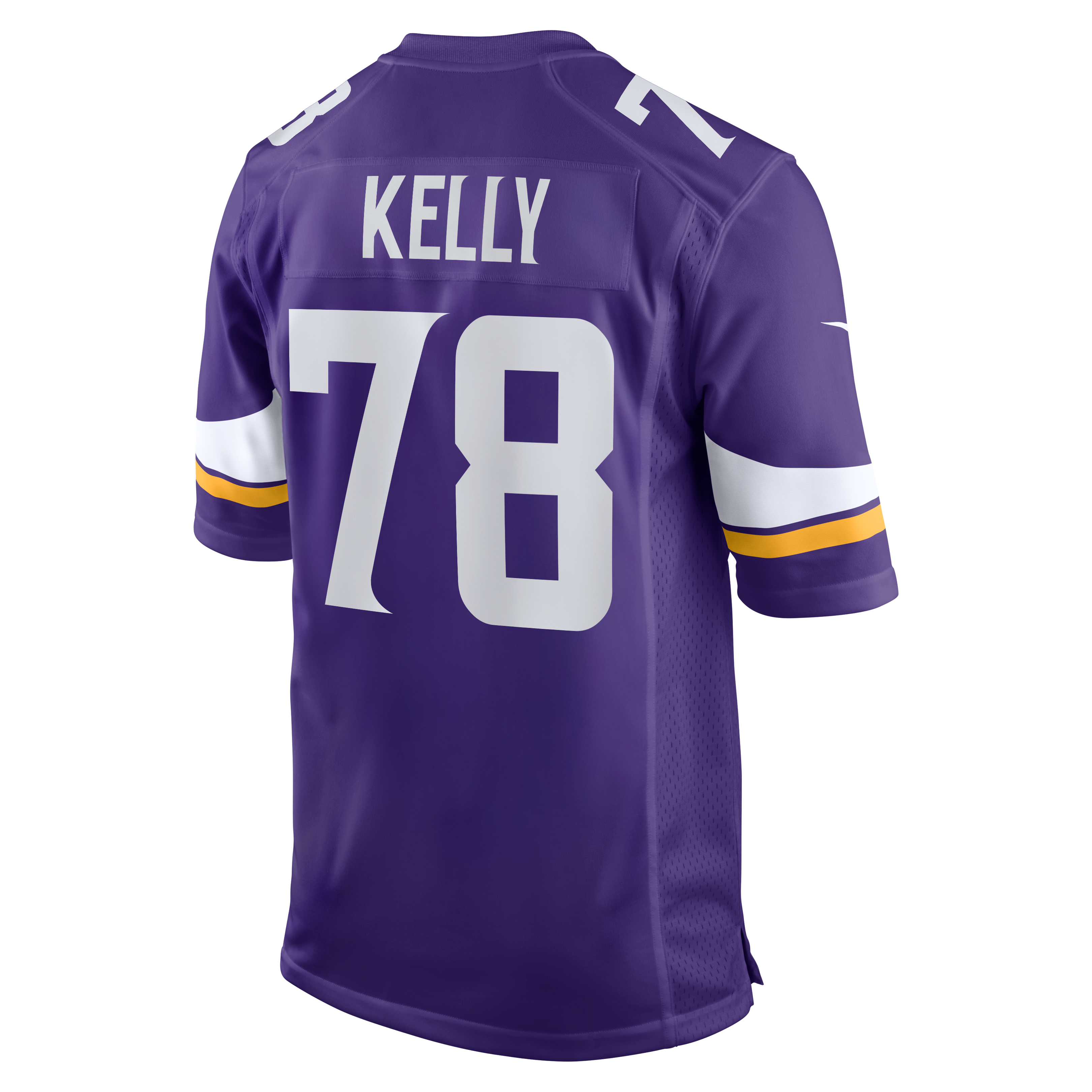 Ryan Kelly Minnesota Vikings Team Game Jersey - Purple - Image 4