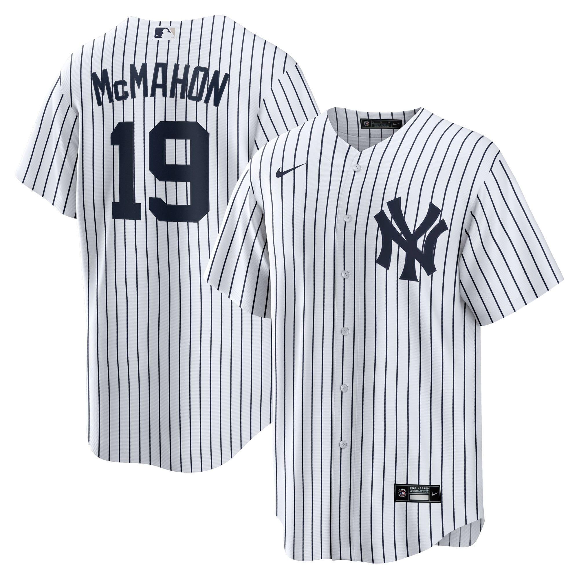 Ryan McMahon New York Yankees Home Jersey - White - Image 2