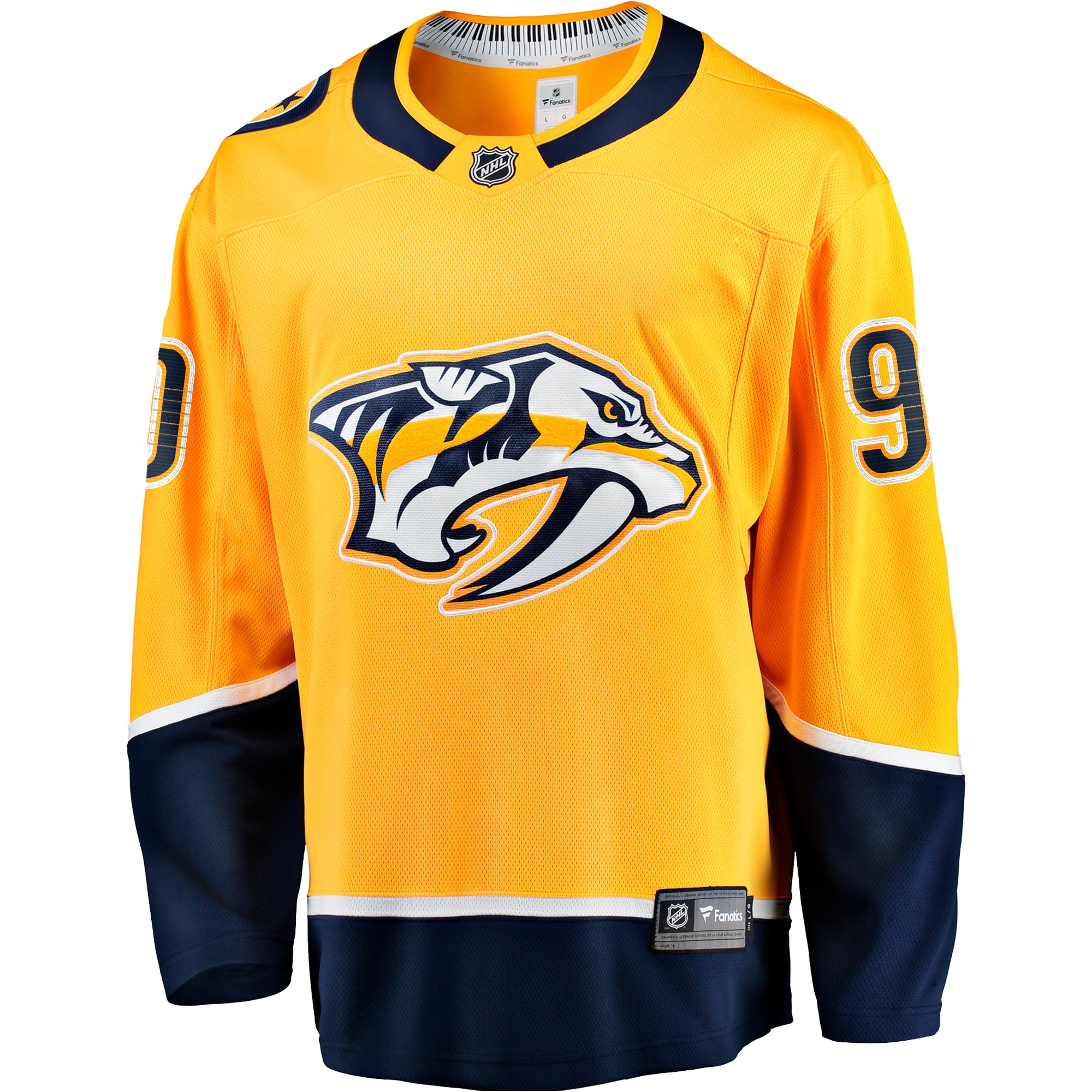 Ryan O'Reilly Nashville Predators Home Breakaway Jersey - Gold - Image 3