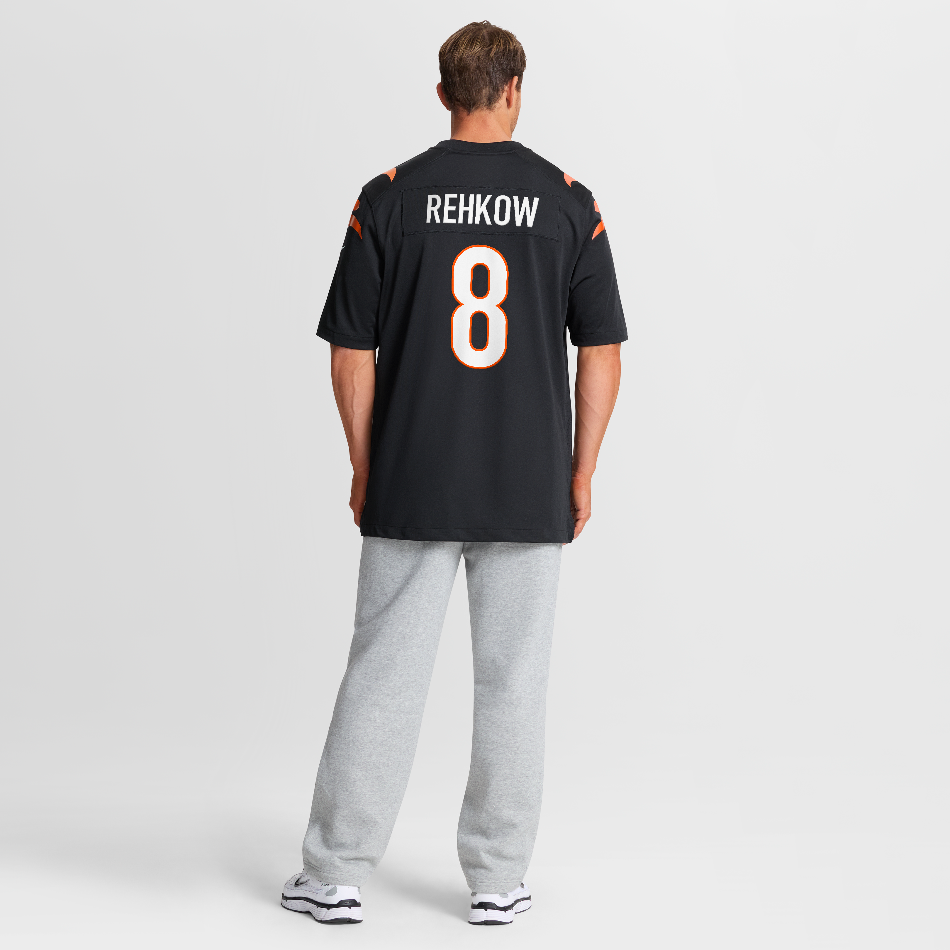 Ryan Rehkow Cincinnati Bengals Game Jersey - Black - Image 9