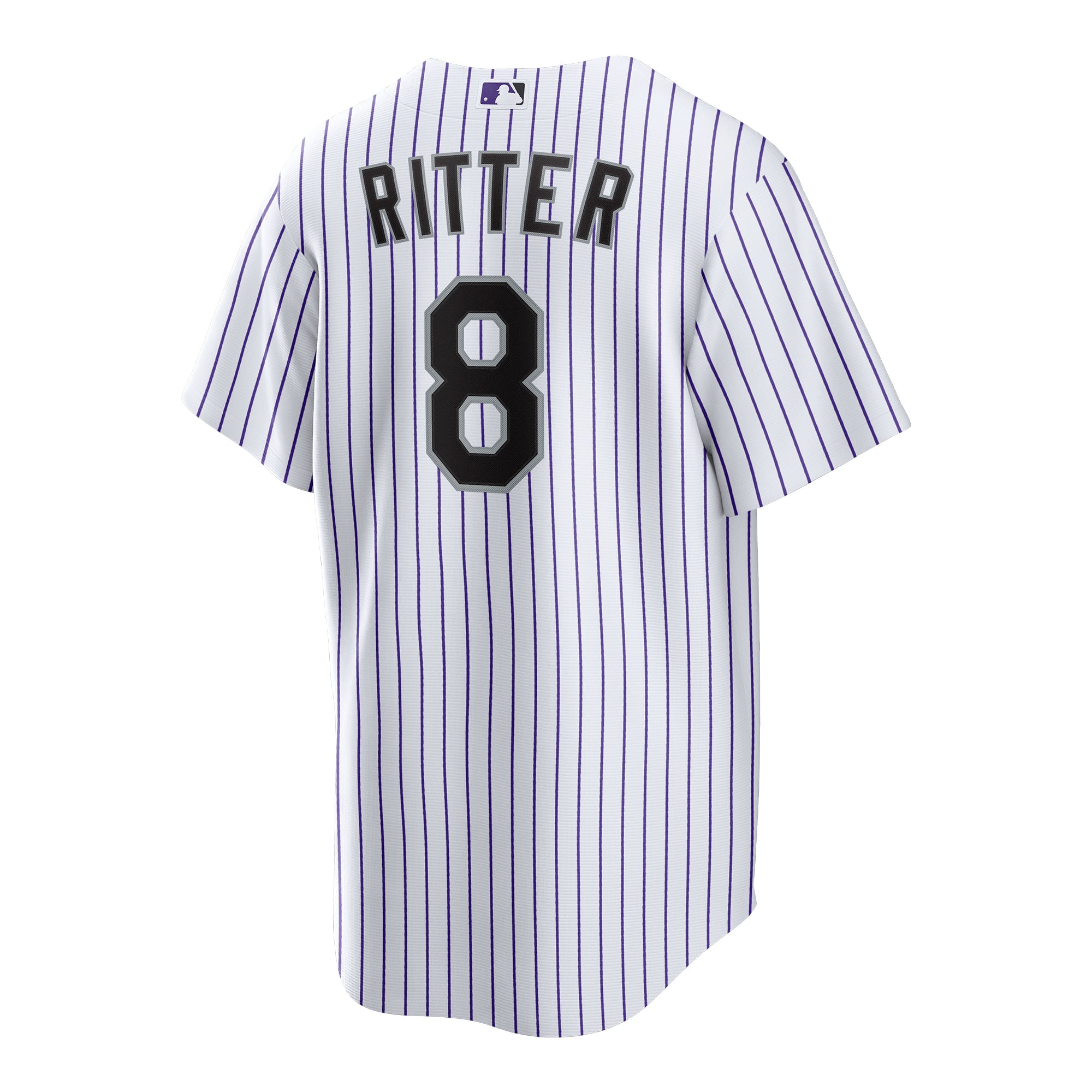 Ryan Ritter Colorado Rockies Home Jersey - White - Image 4