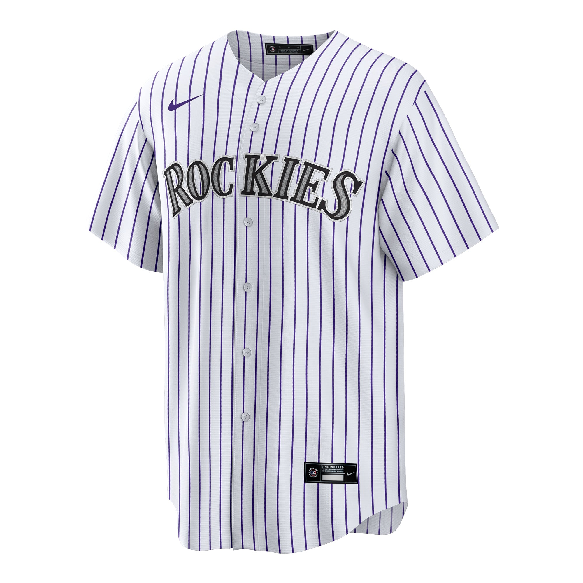 Ryan Ritter Colorado Rockies Home Jersey - White - Image 3