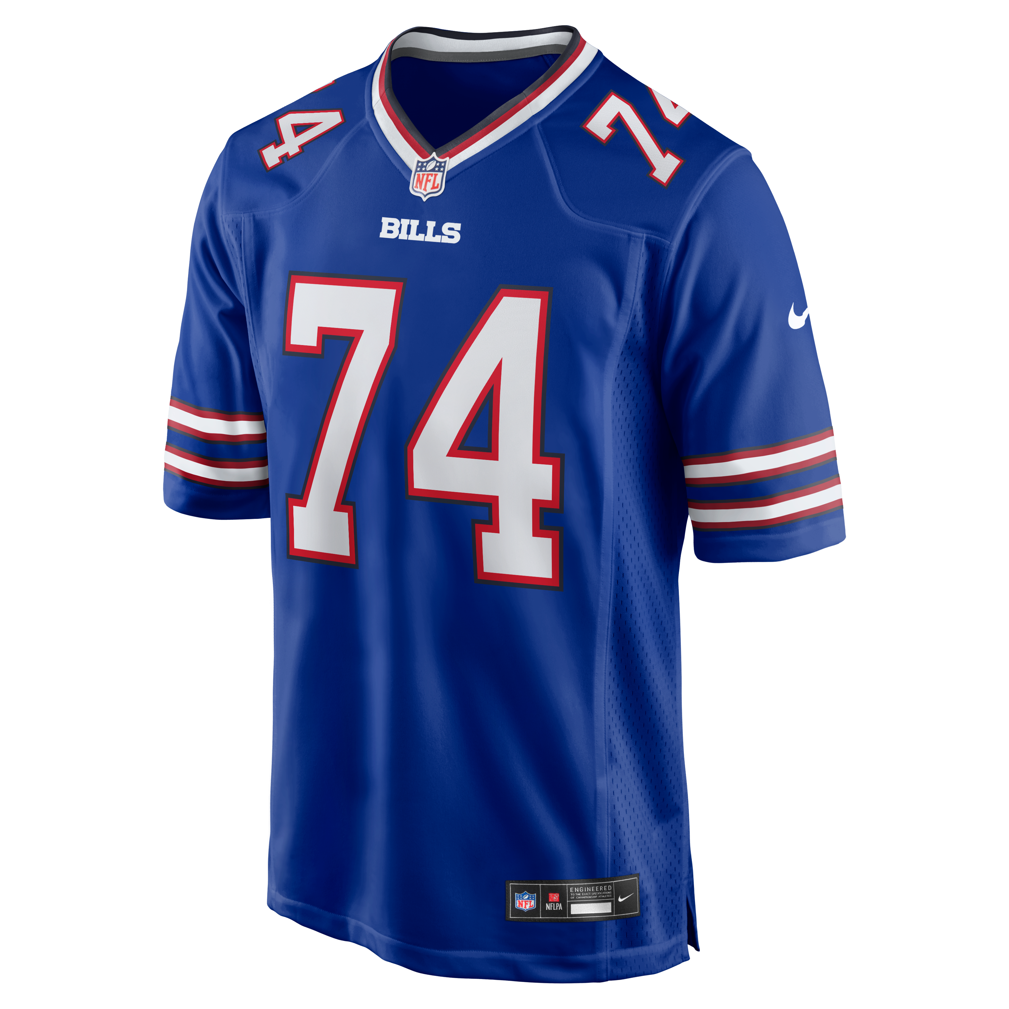 Ryan Van Demark Buffalo Bills Game Player Jersey - Royal - Image 3