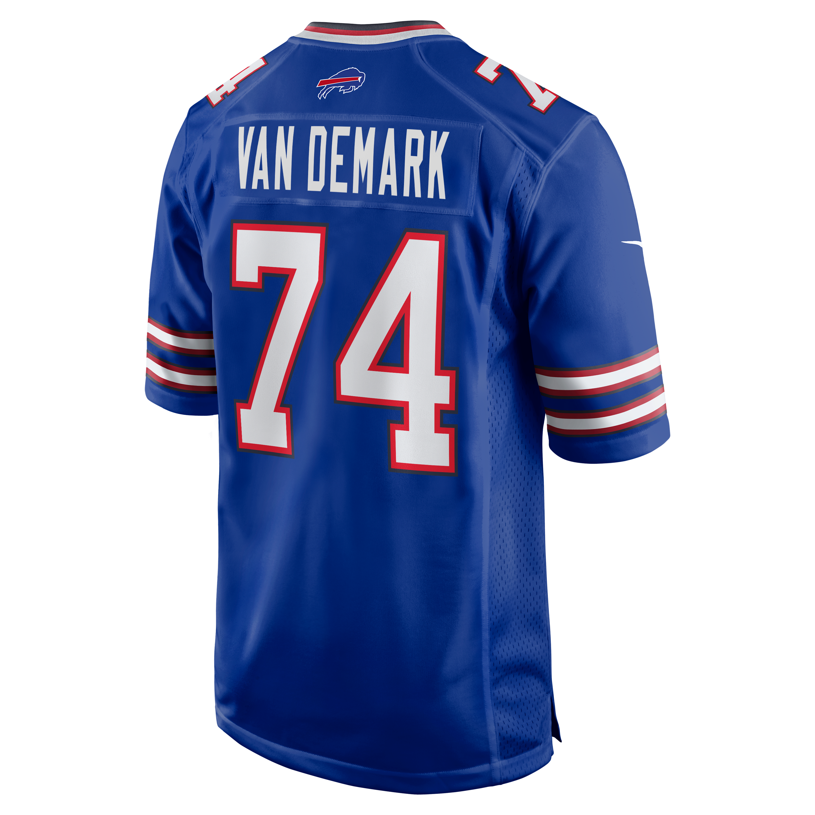 Ryan Van Demark Buffalo Bills Game Player Jersey - Royal - Image 4