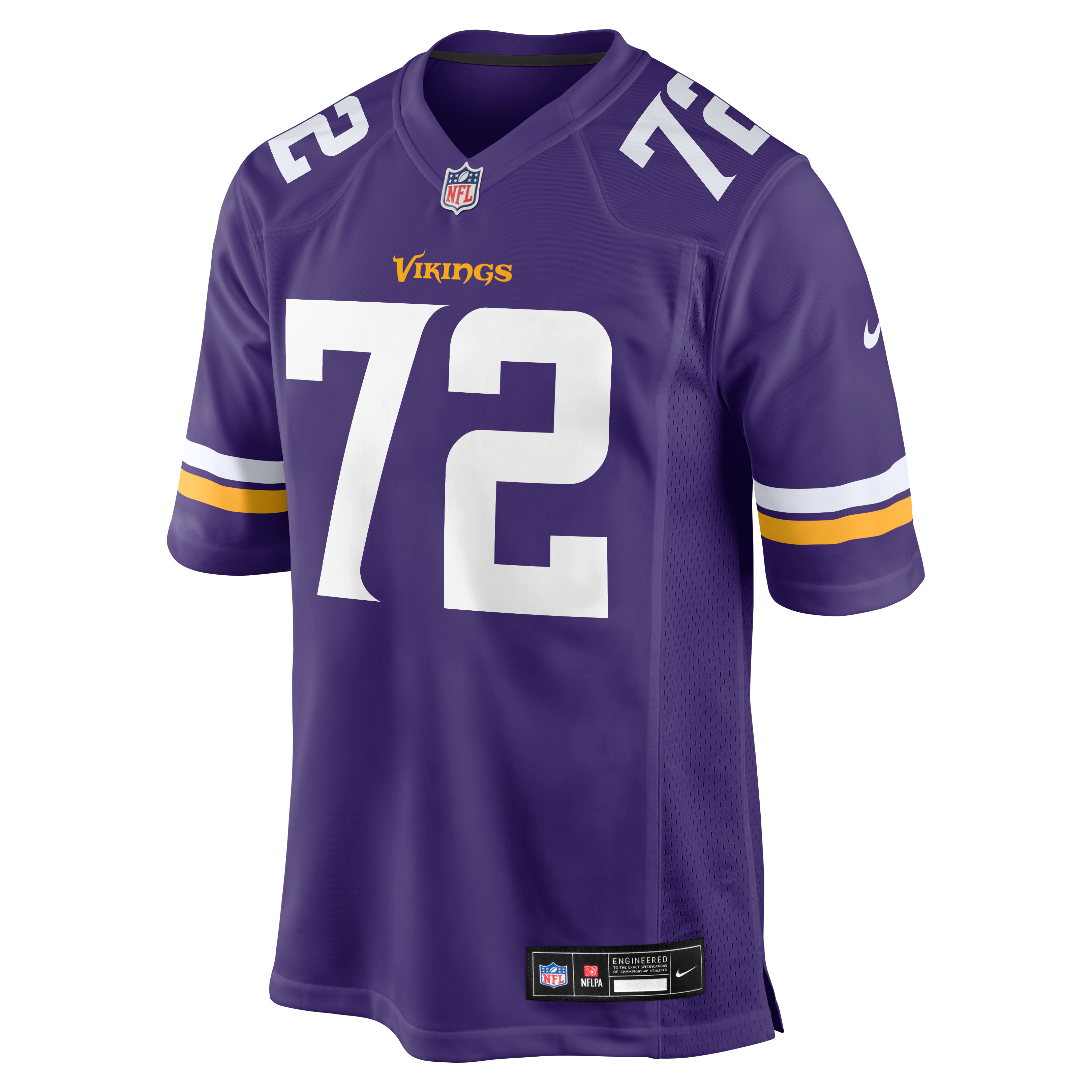 Ryan Van Demark Minnesota Vikings Team Game Jersey - Purple - Image 3