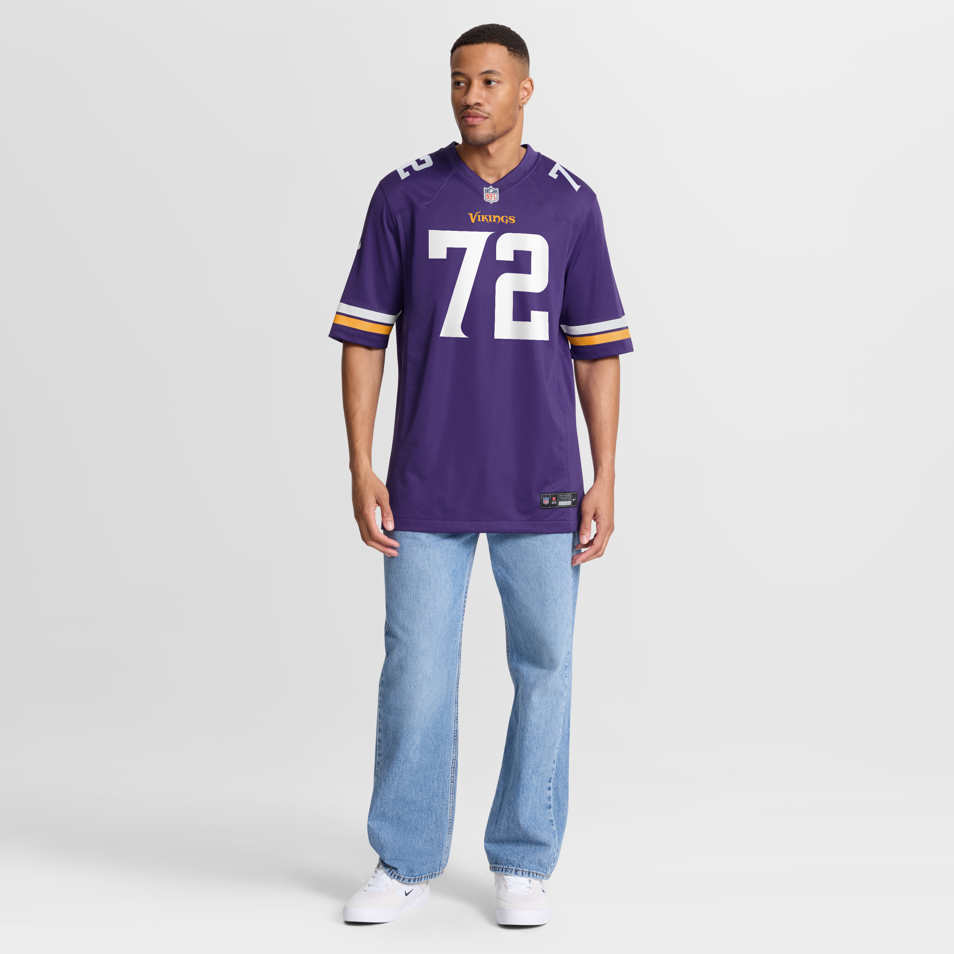 Ryan Van Demark Minnesota Vikings Team Game Jersey - Purple - Image 5