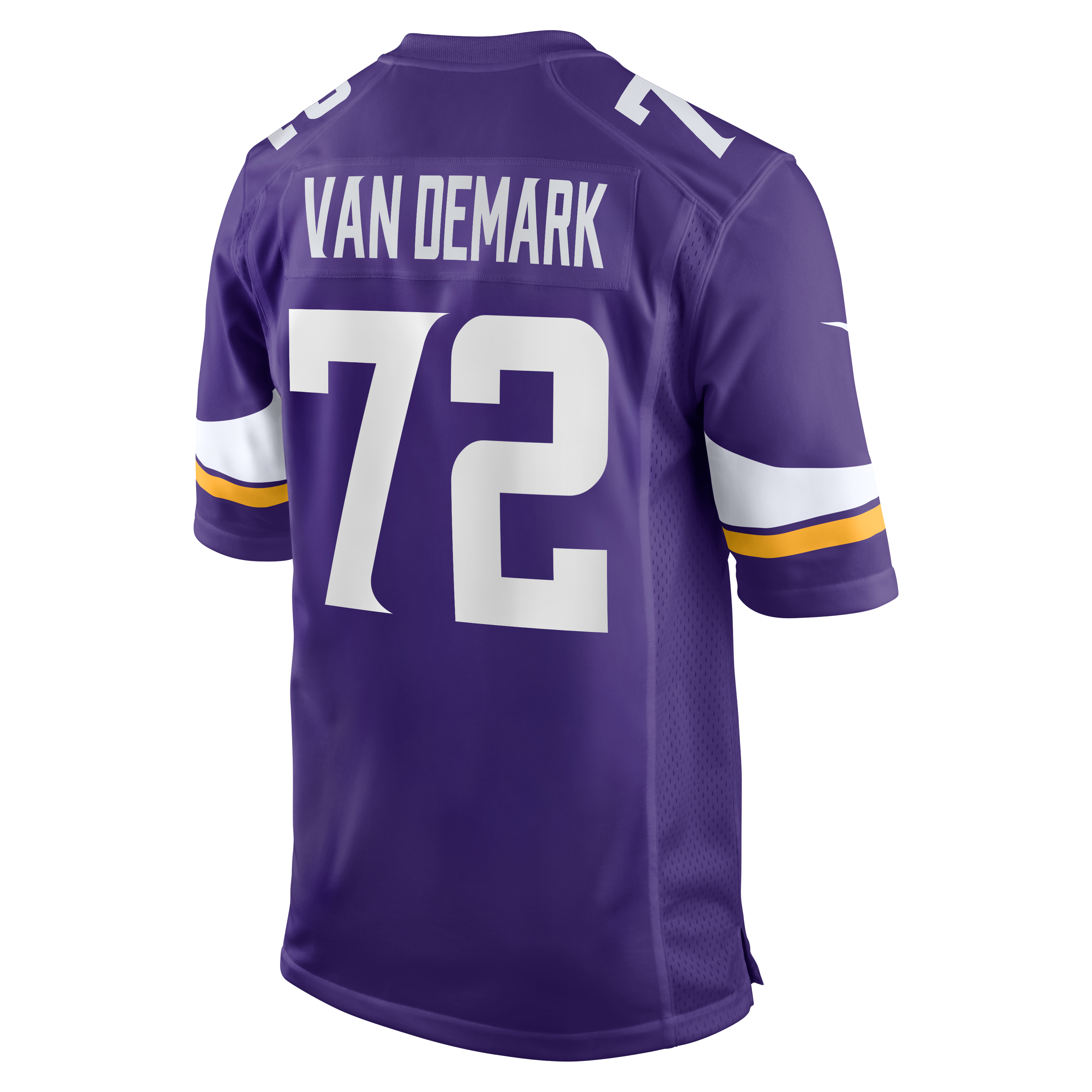 Ryan Van Demark Minnesota Vikings Team Game Jersey - Purple - Image 4