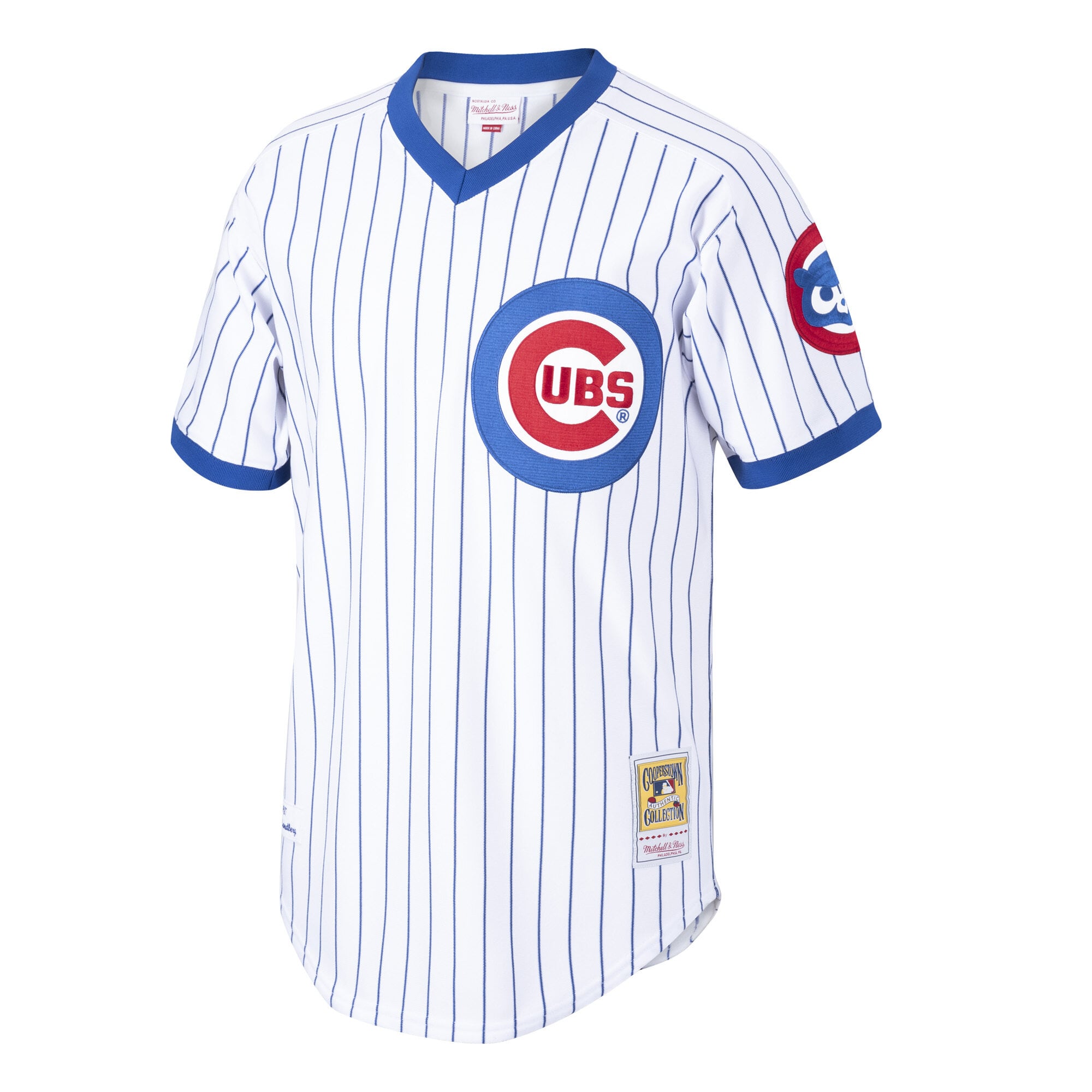 Ryne Sandberg Chicago Cubs Cooperstown Collection 1987 Player Jersey - White - Image 3