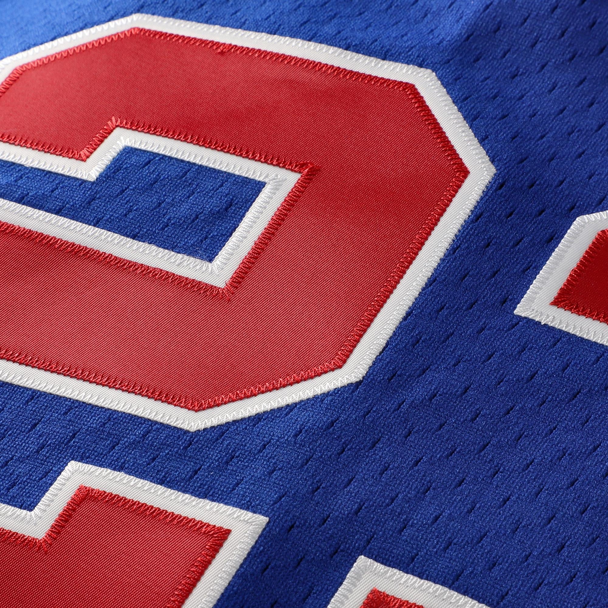 Ryne Sandberg Chicago Cubs Cooperstown Collection 1996 Mesh Batting Practice Button-Up Jersey - Royal - Image 5