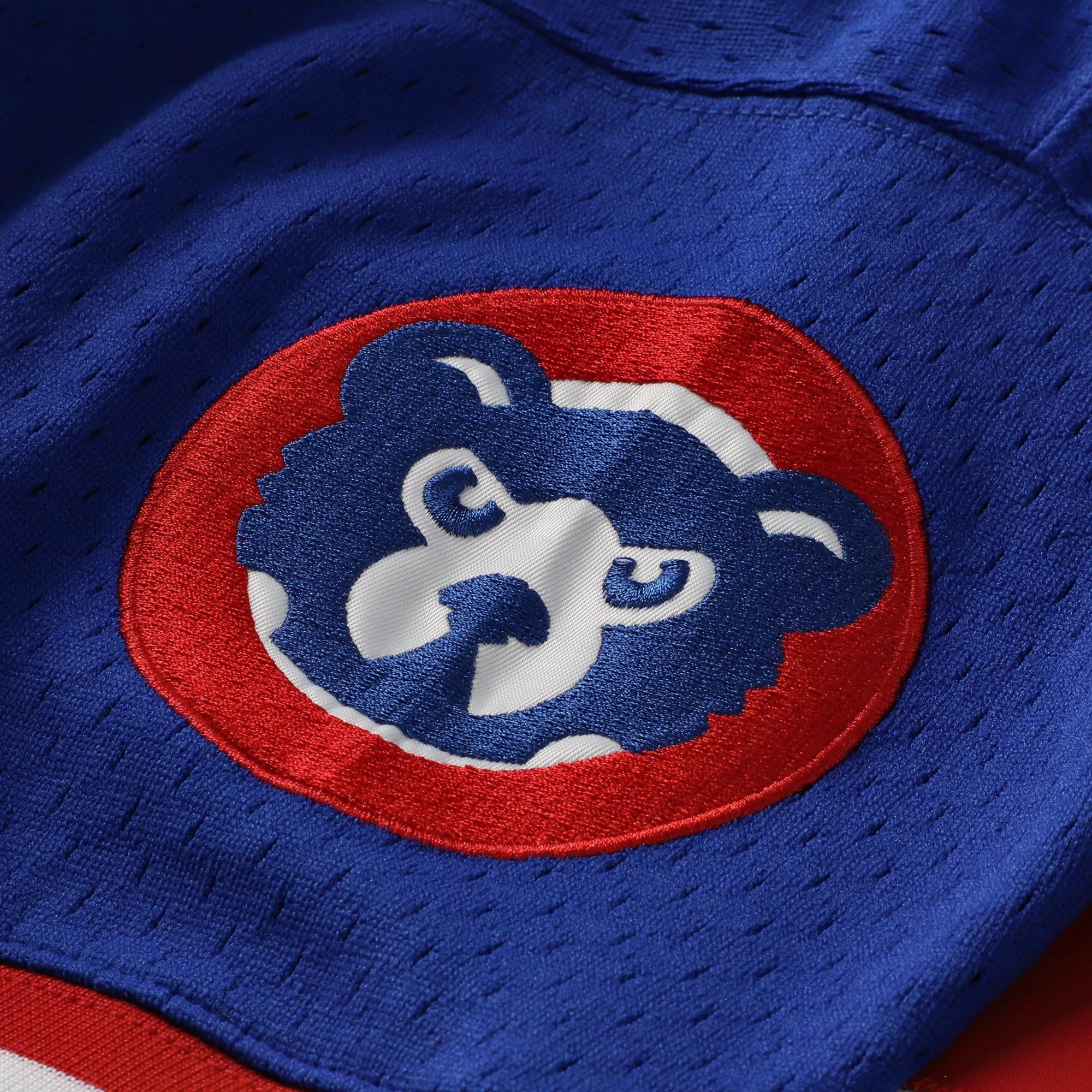 Ryne Sandberg Chicago Cubs Cooperstown Collection 1996 Mesh Batting Practice Button-Up Jersey - Royal - Image 6