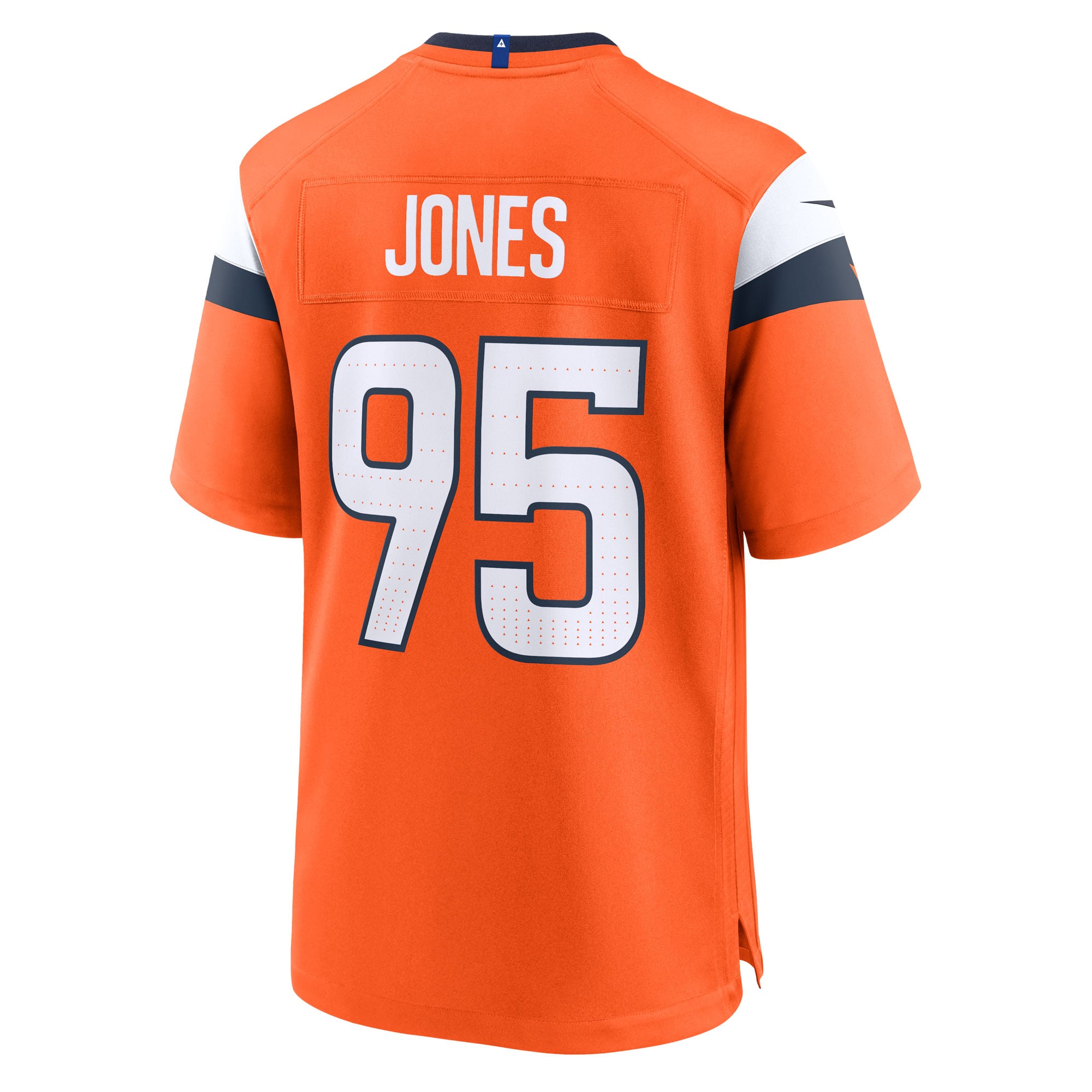 Sai'vion Jones Denver Broncos Team Game Jersey - Orange - Image 4