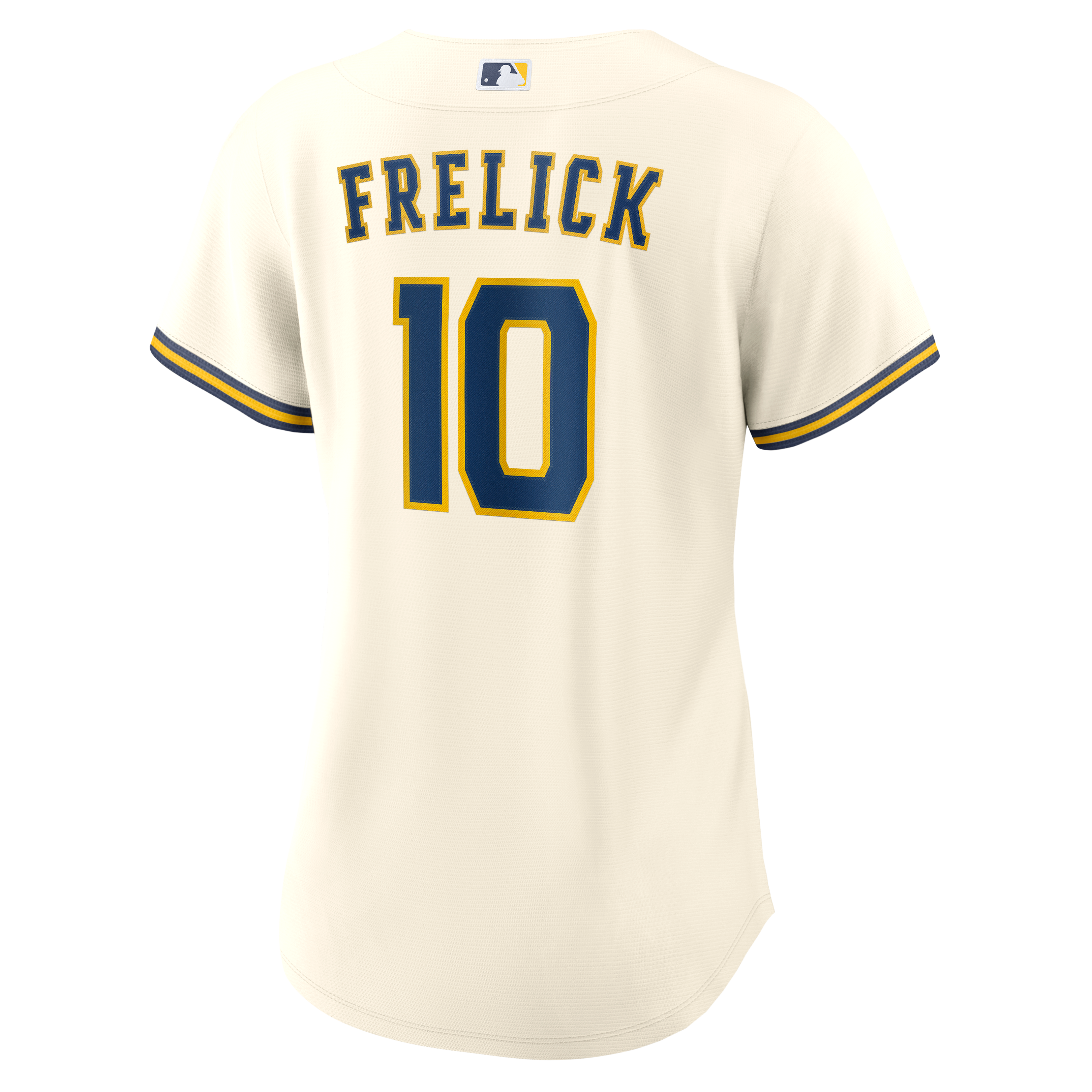 Sal Frelick Milwaukee Brewers Women's Home Jersey - Cream - Image 8