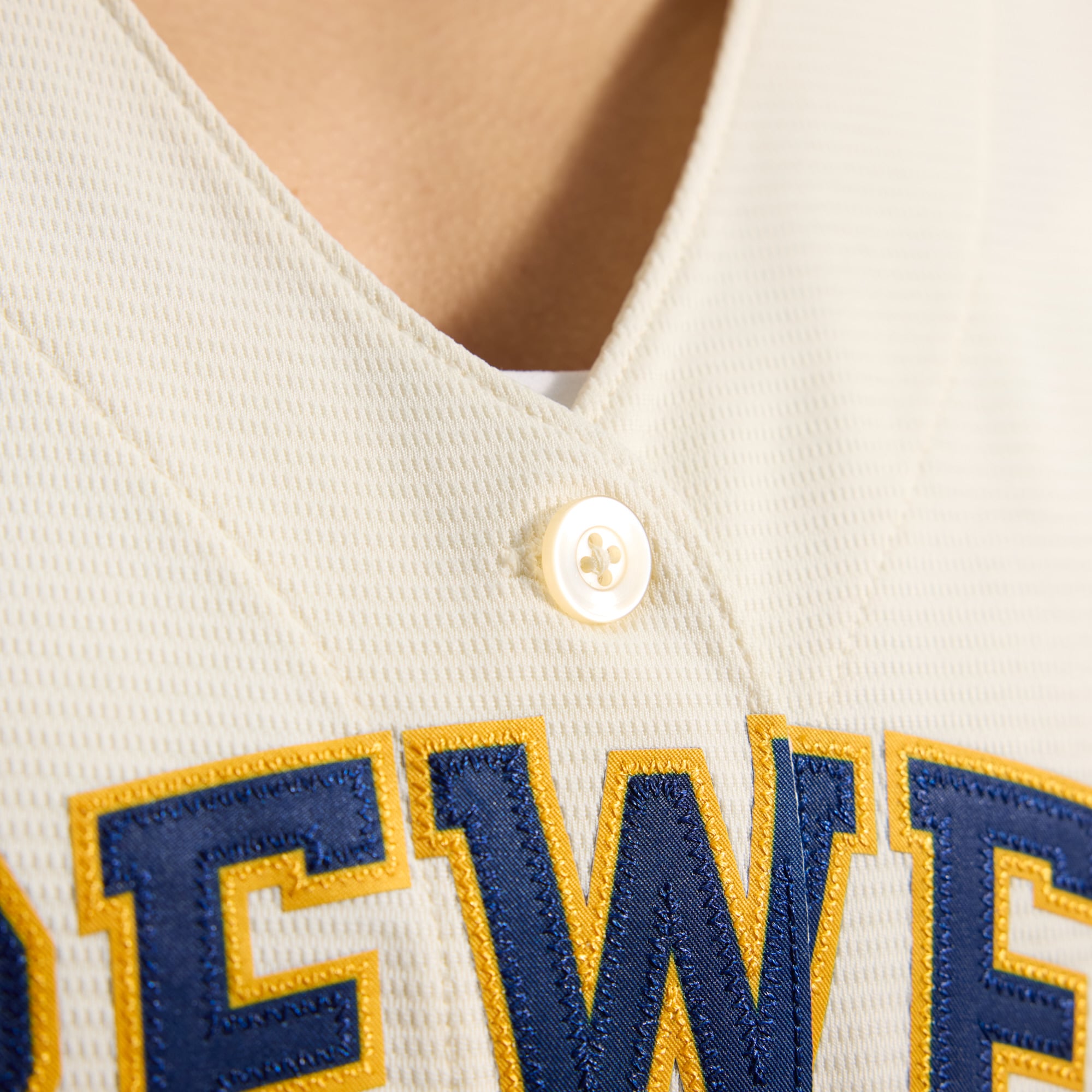 Sal Frelick Milwaukee Brewers Women's Home Jersey - Cream - Image 14
