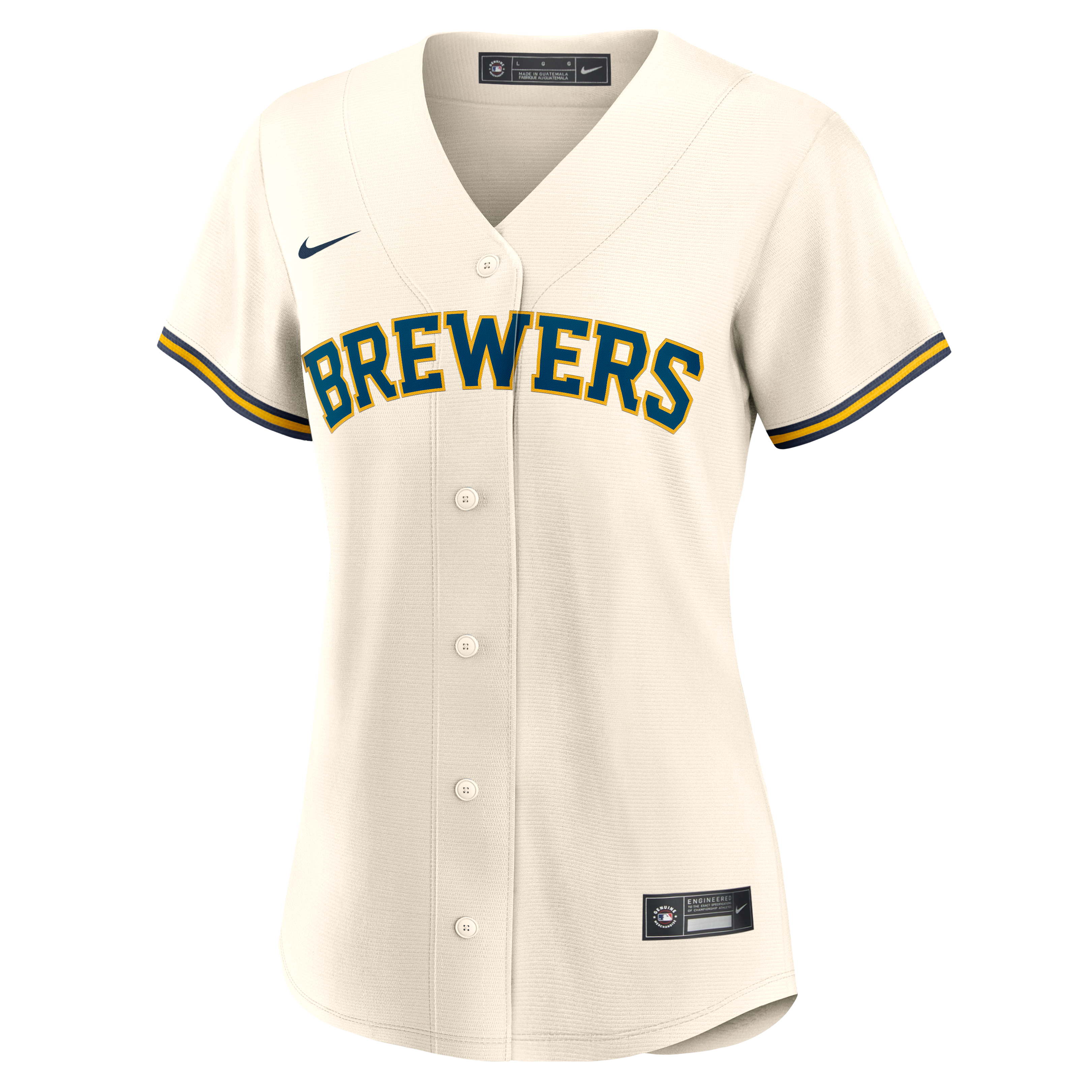 Sal Frelick Milwaukee Brewers Women's Home Jersey - Cream - Image 7