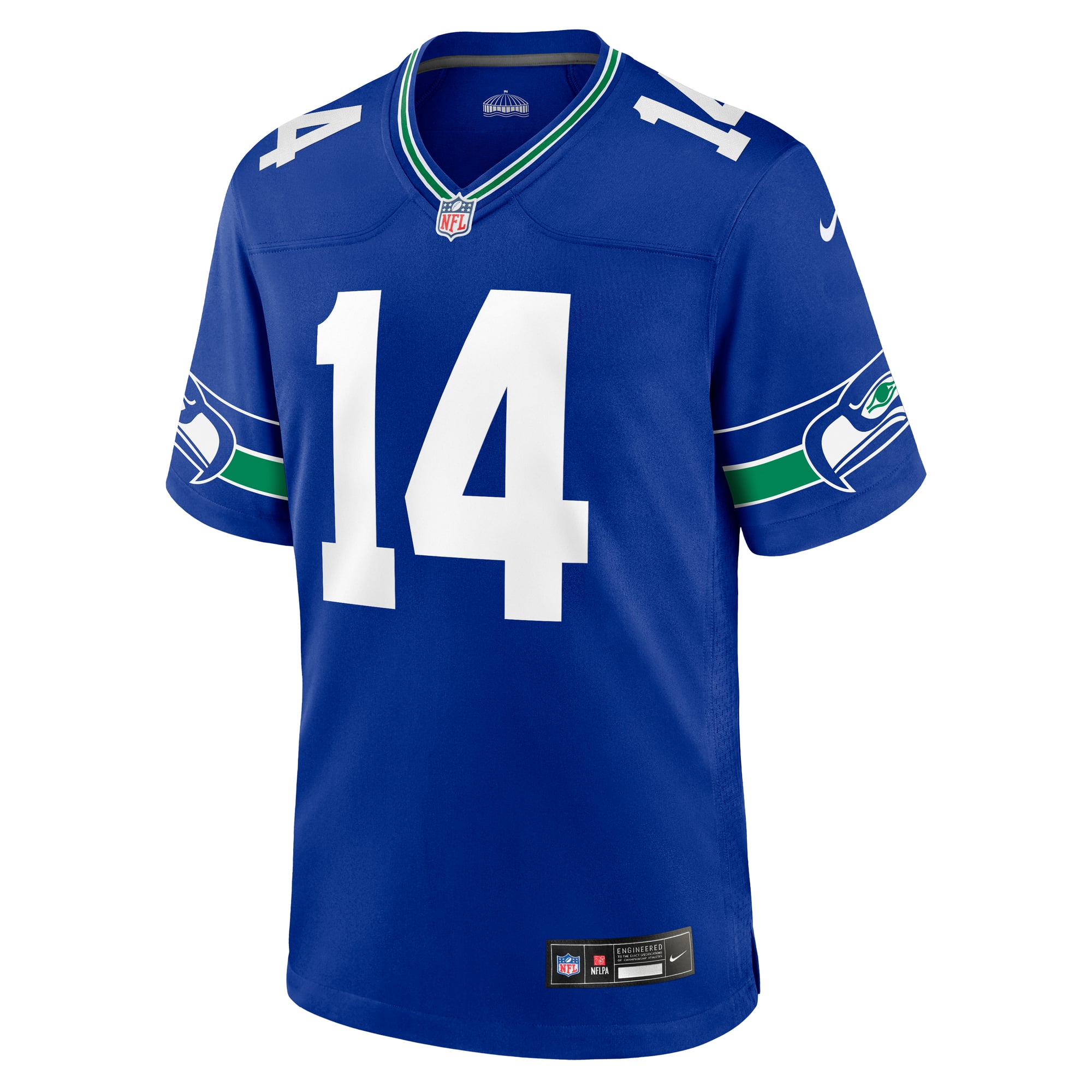Sam Darnold Seattle Seahawks Alternate Game Player Jersey - Royal - Image 3