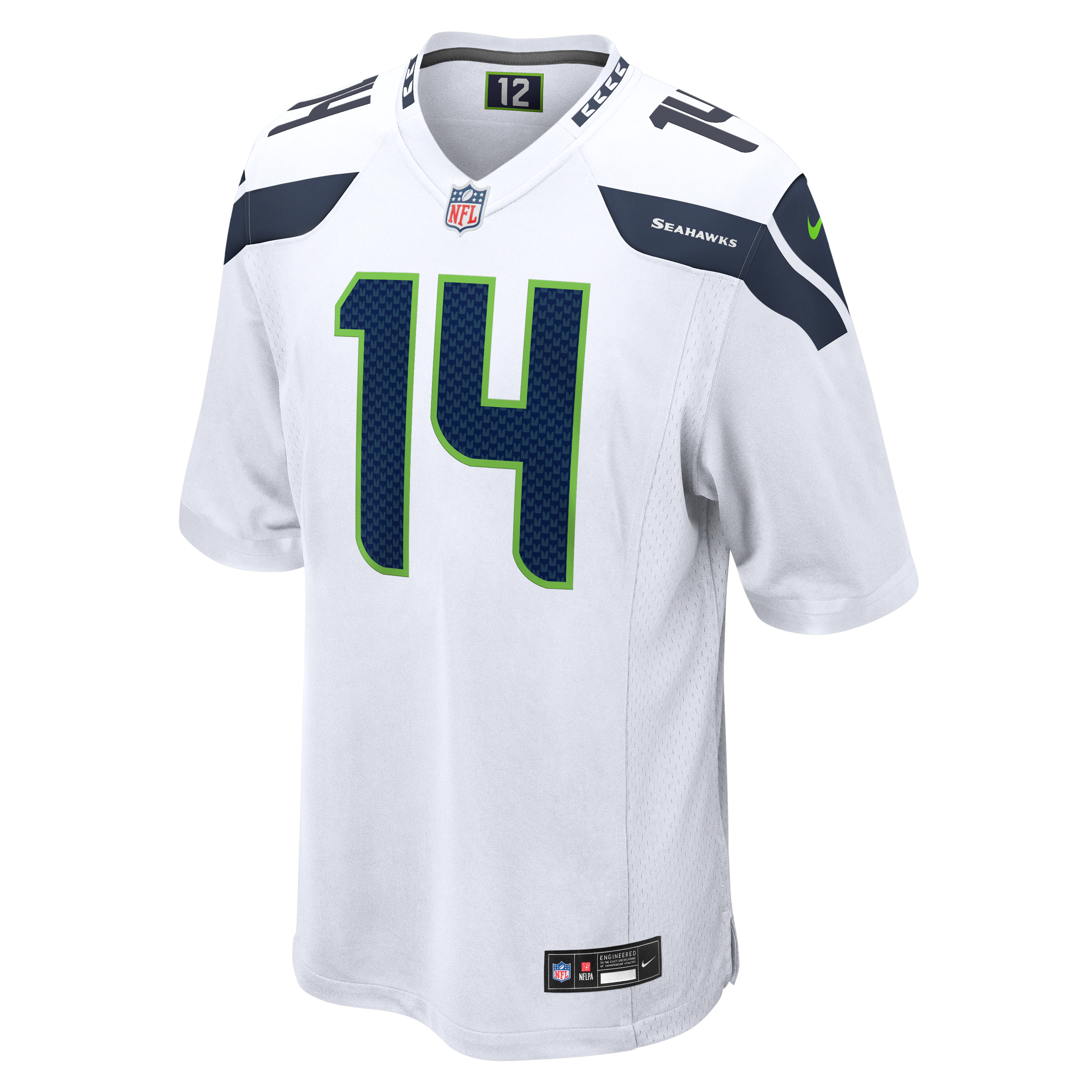 Sam Darnold Seattle Seahawks Alternate Game Player Jersey - White - Image 3