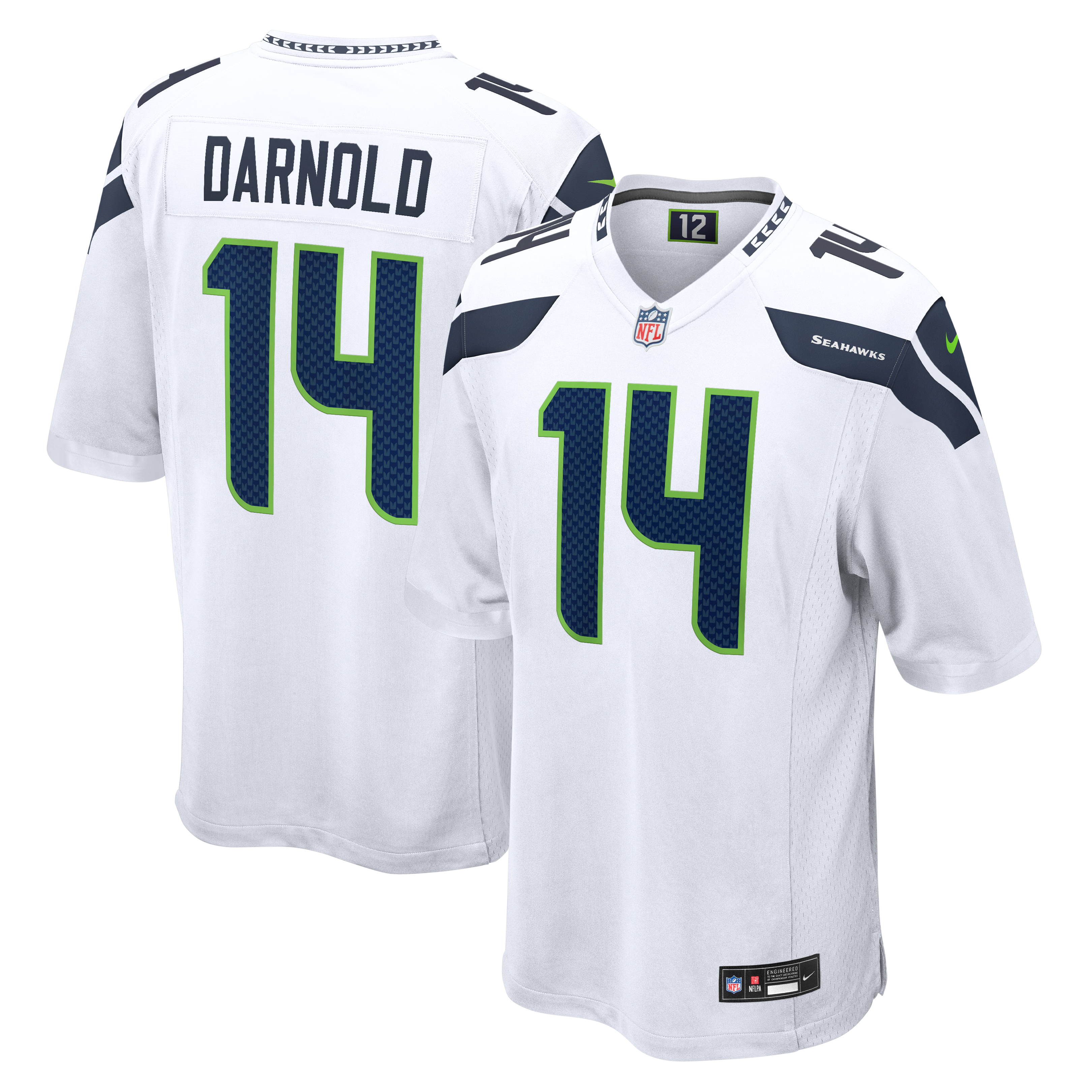Sam Darnold Seattle Seahawks Alternate Game Player Jersey - White