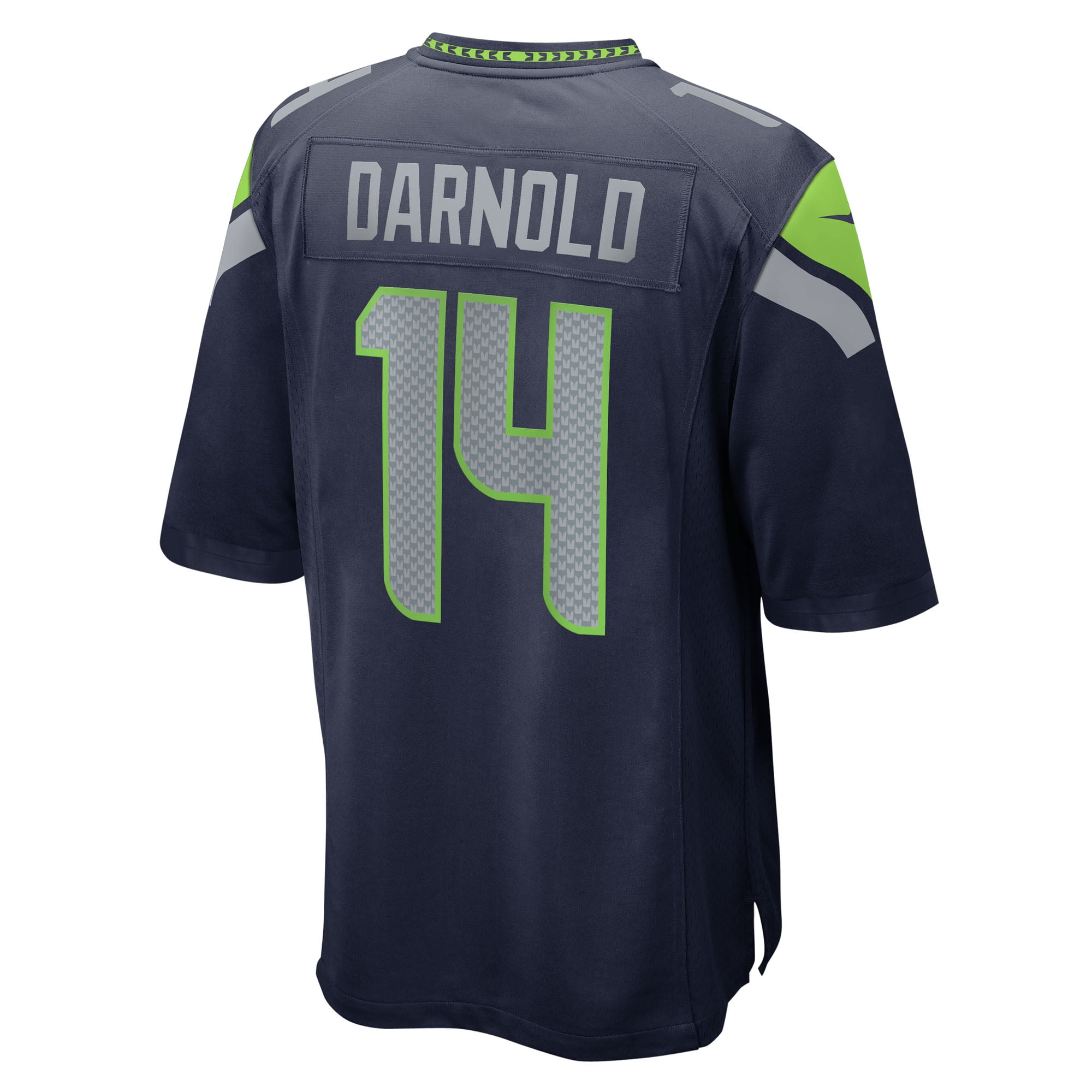 Sam Darnold Seattle Seahawks Game Jersey - College Navy - Image 4