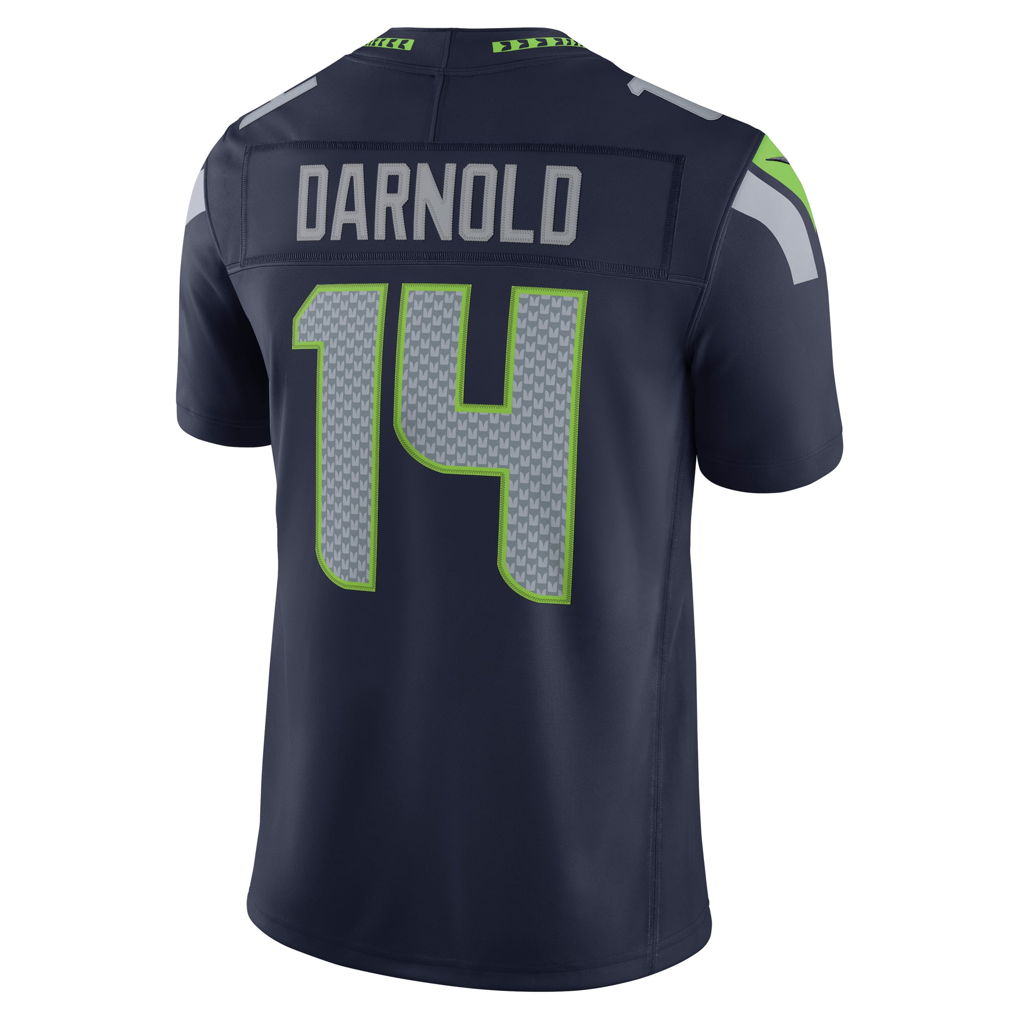 Sam Darnold Seattle Seahawks Team Vapor F.U.S.E. Stitched Limited Jersey - College Navy - Image 4