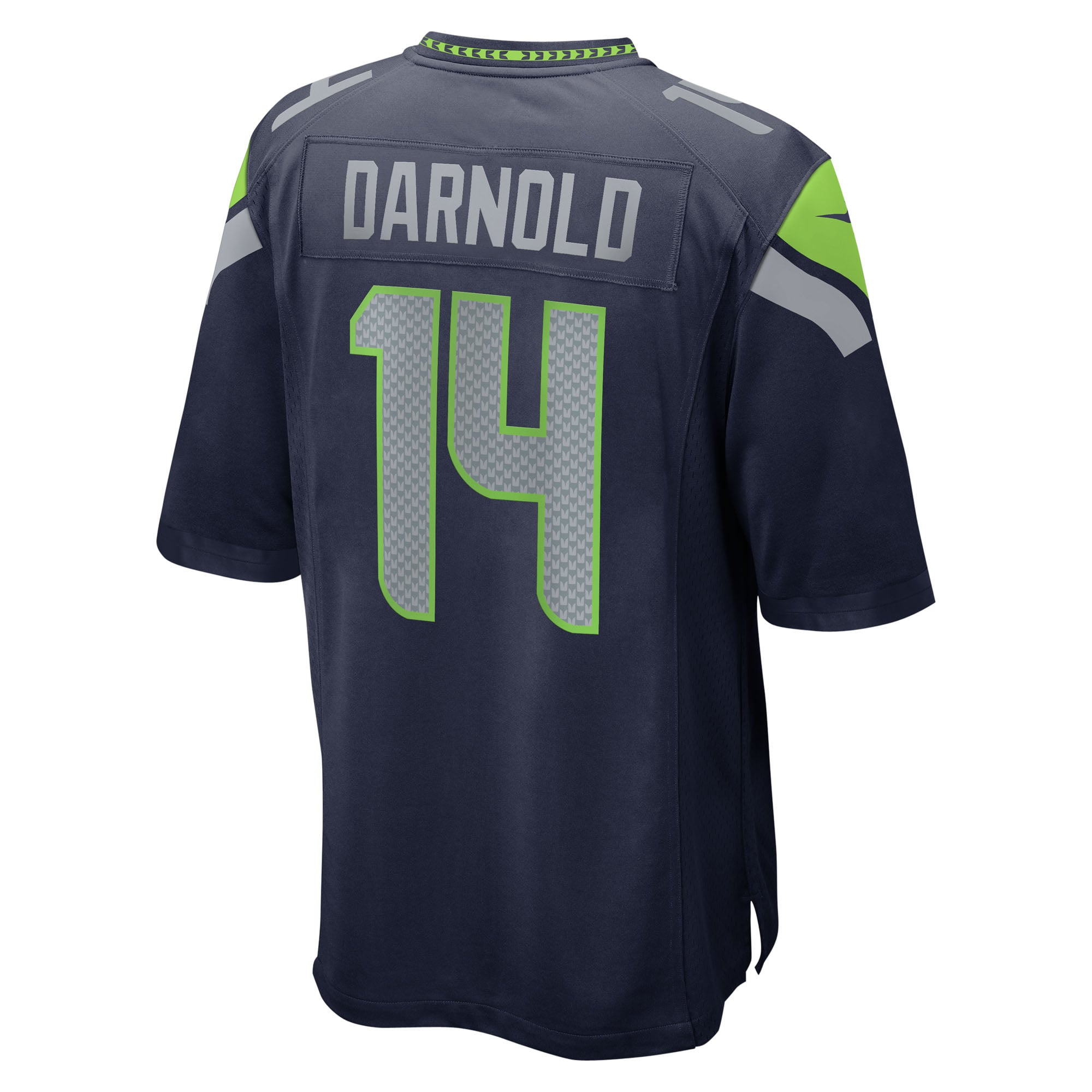 Sam Darnold Seattle Seahawks Youth Team Game Jersey - College Navy - Image 4