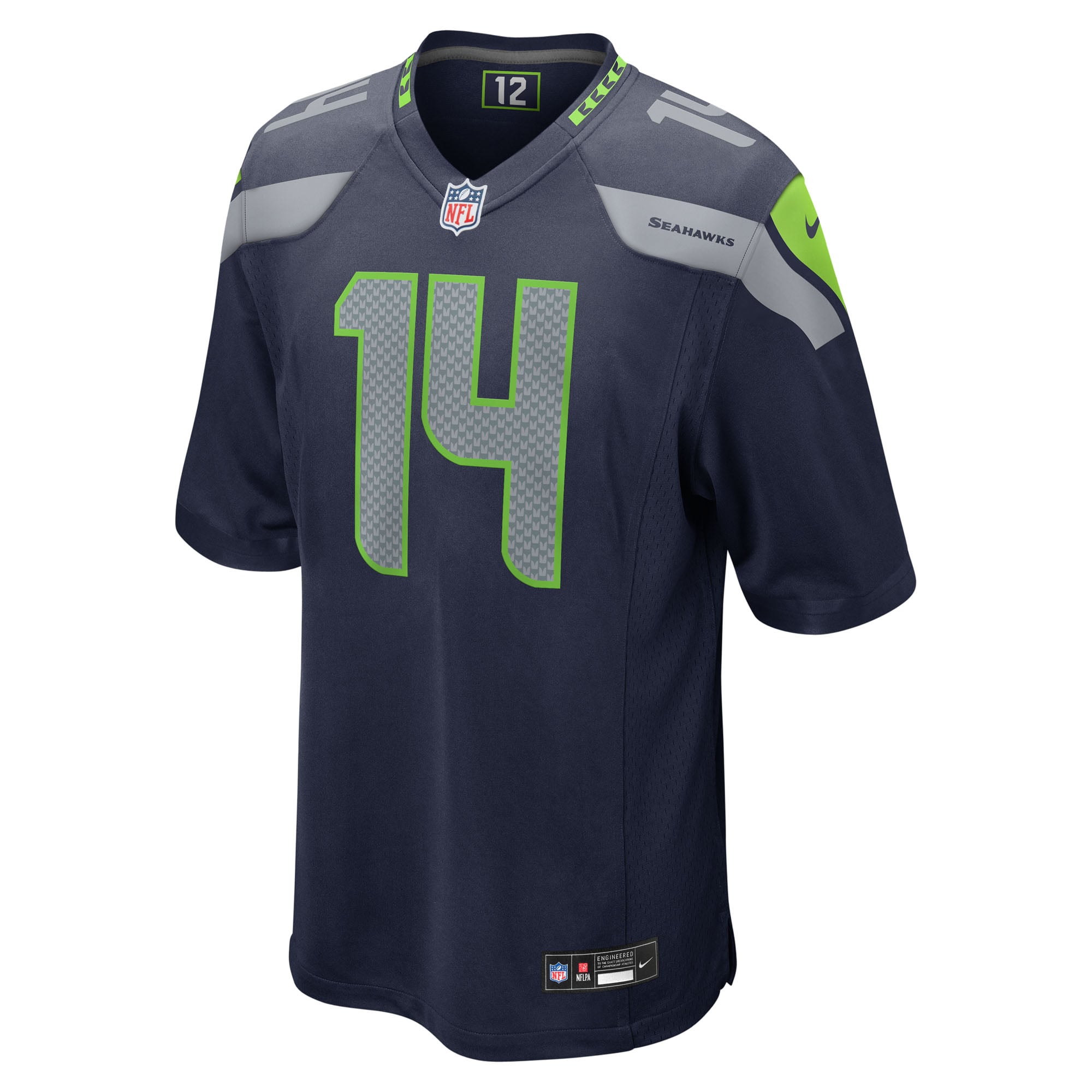Sam Darnold Seattle Seahawks Youth Team Game Jersey - College Navy - Image 3