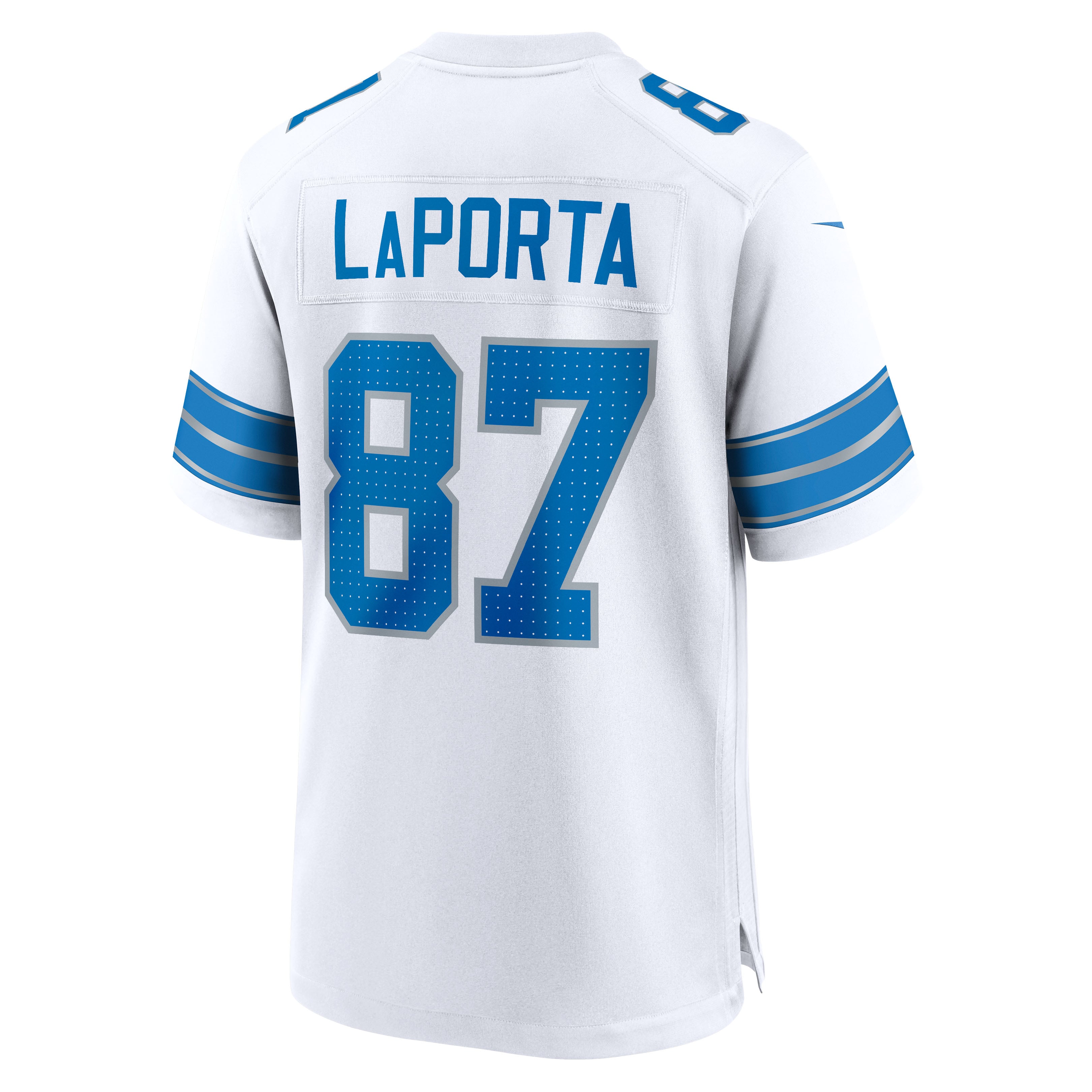Sam LaPorta Detroit Lions 2nd Alternate Game Jersey - White - Image 4