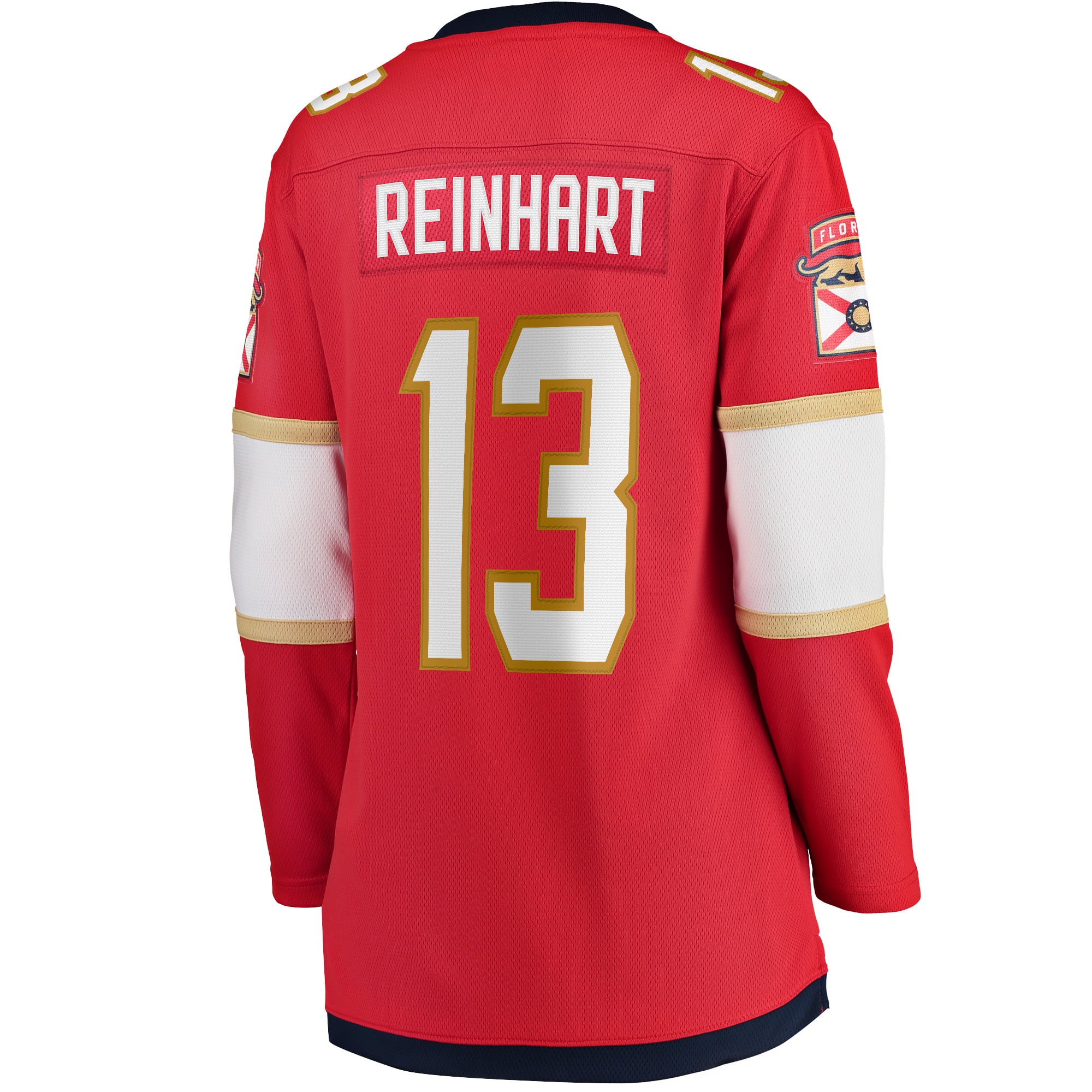 Sam Reinhart Florida Panthers Women's Breakaway Player Jersey - Red - Image 4