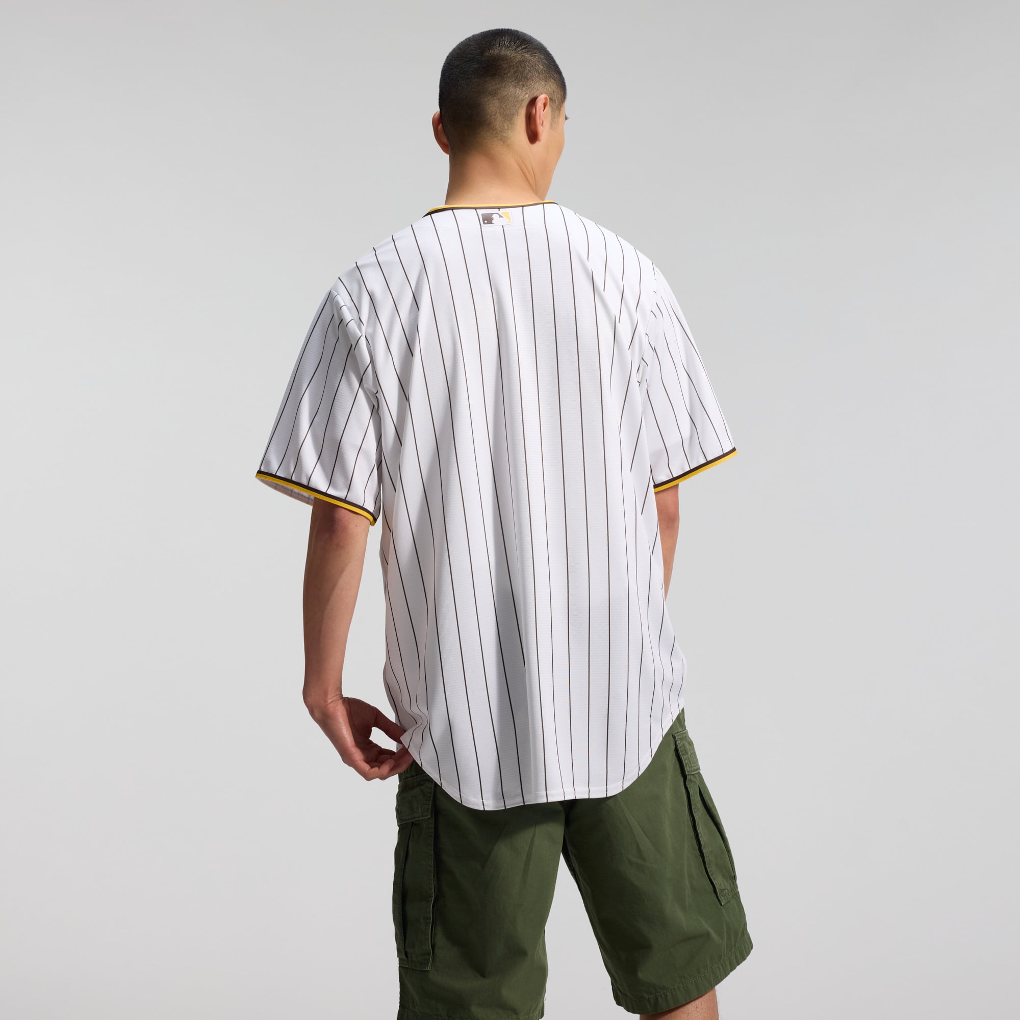 San Diego Padres Alternate Jersey - Sand - White - Image 7