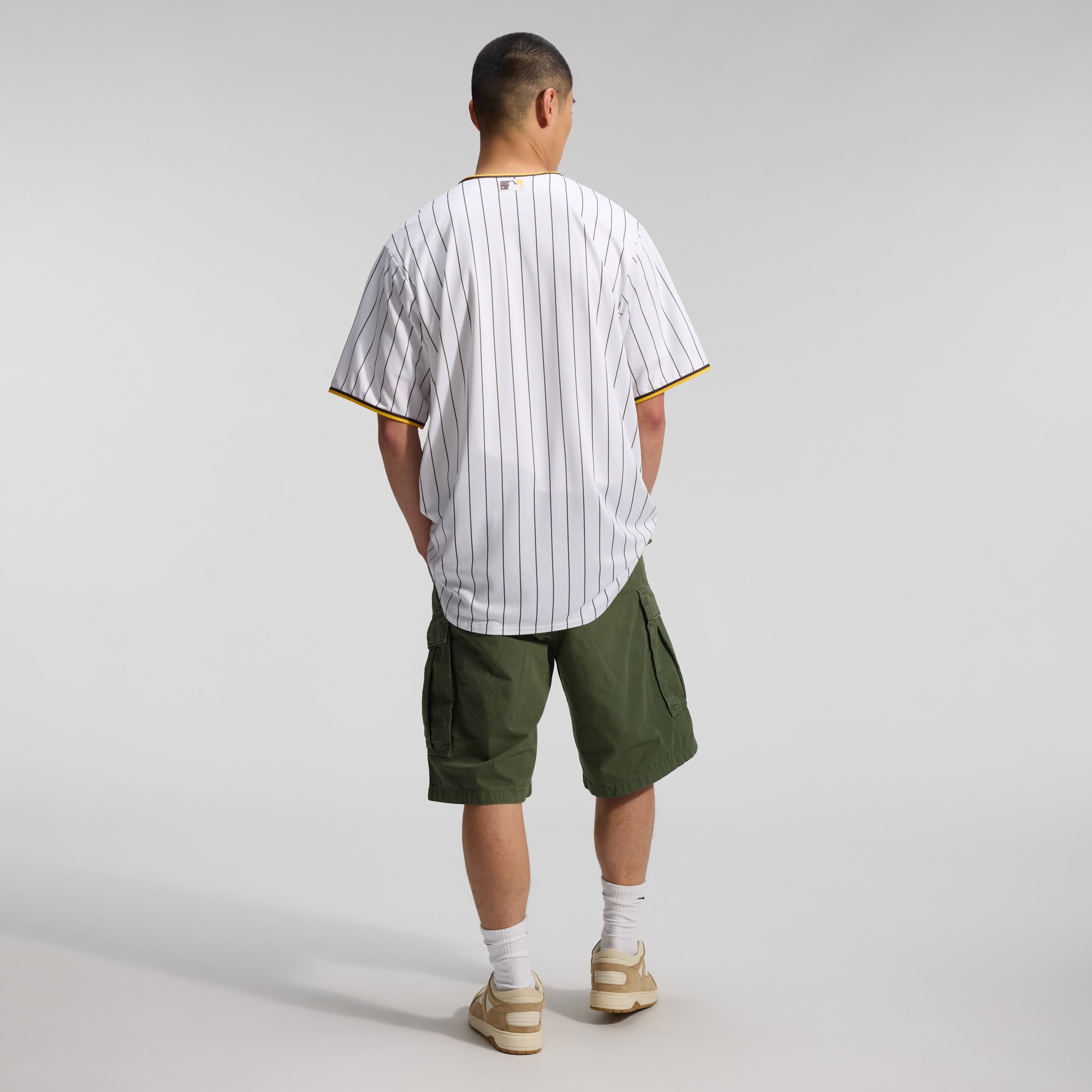 San Diego Padres Alternate Jersey - Sand - White - Image 9
