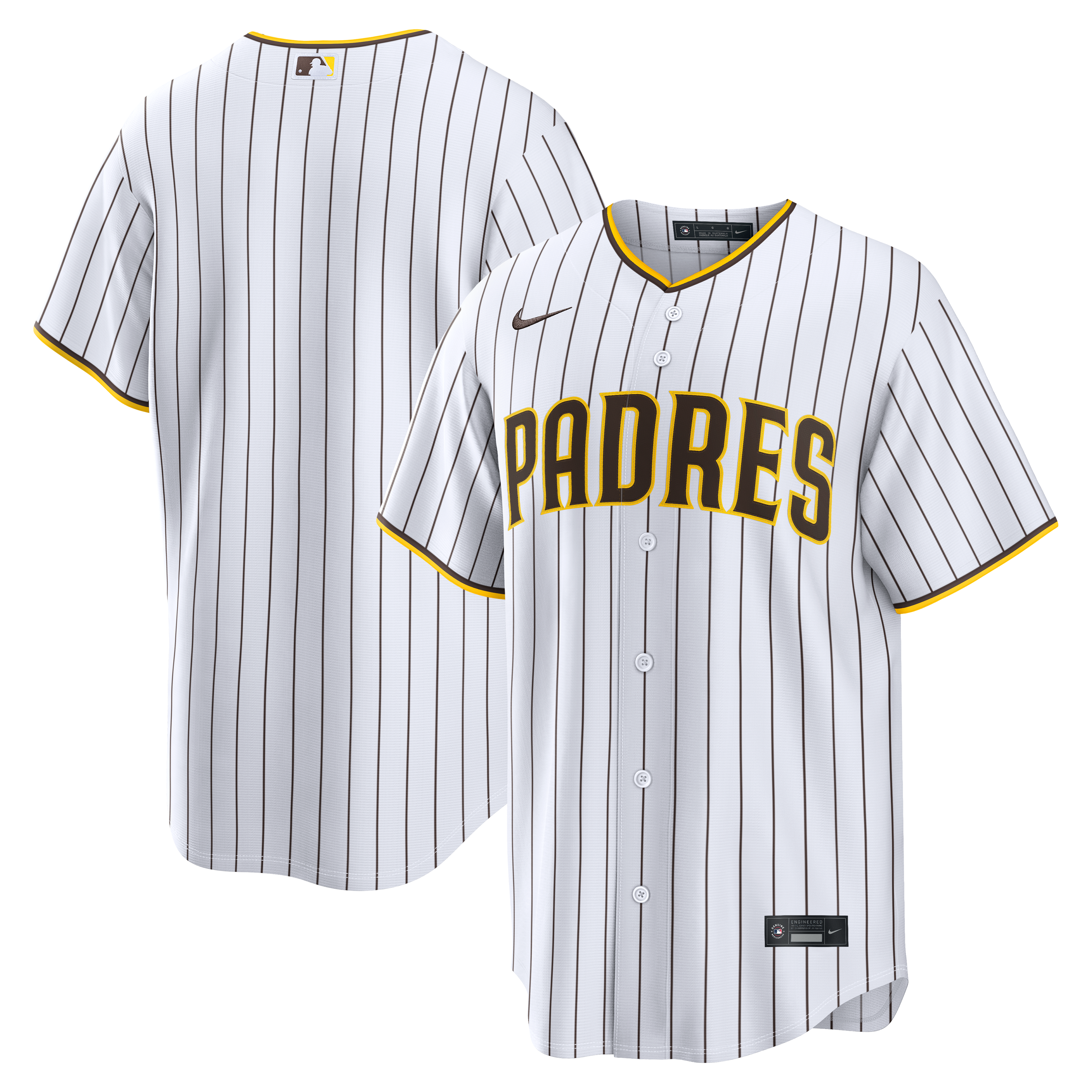 San Diego Padres Alternate Jersey - Sand - White