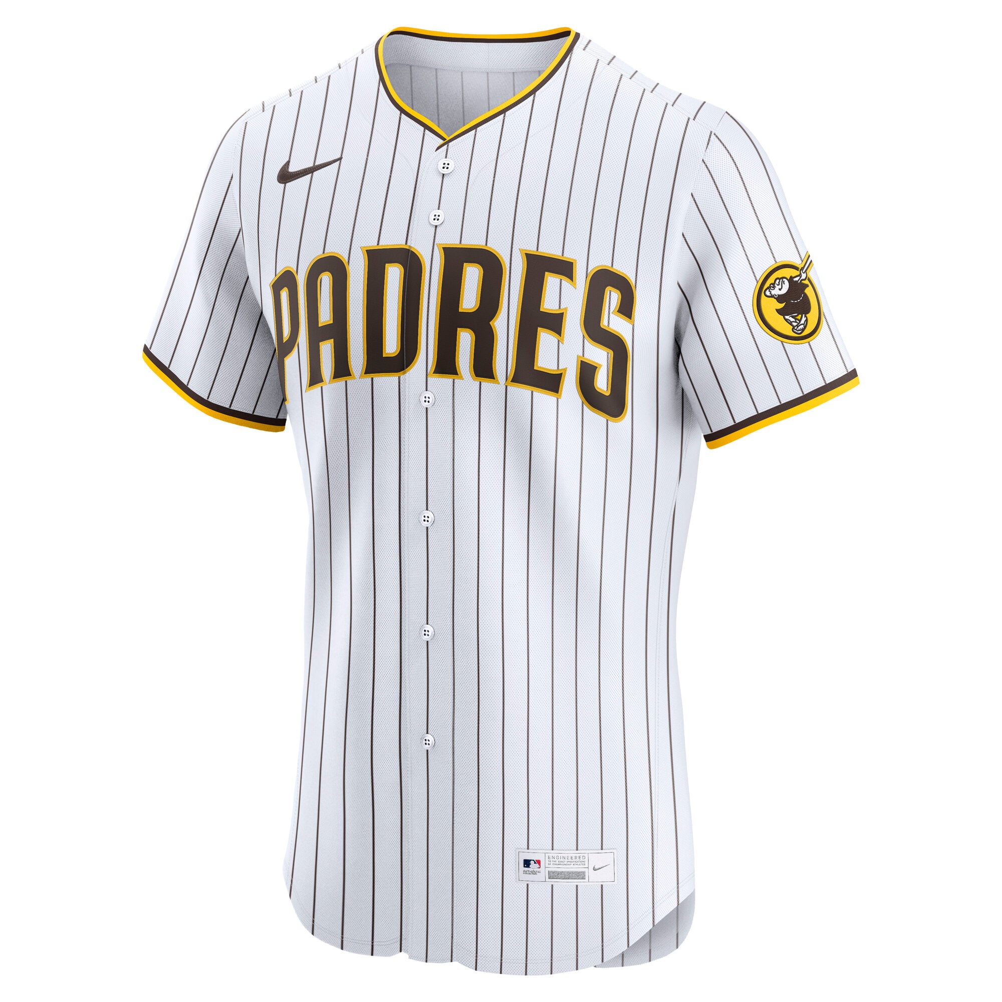 San Diego Padres Home Elite Jersey - White - Image 3