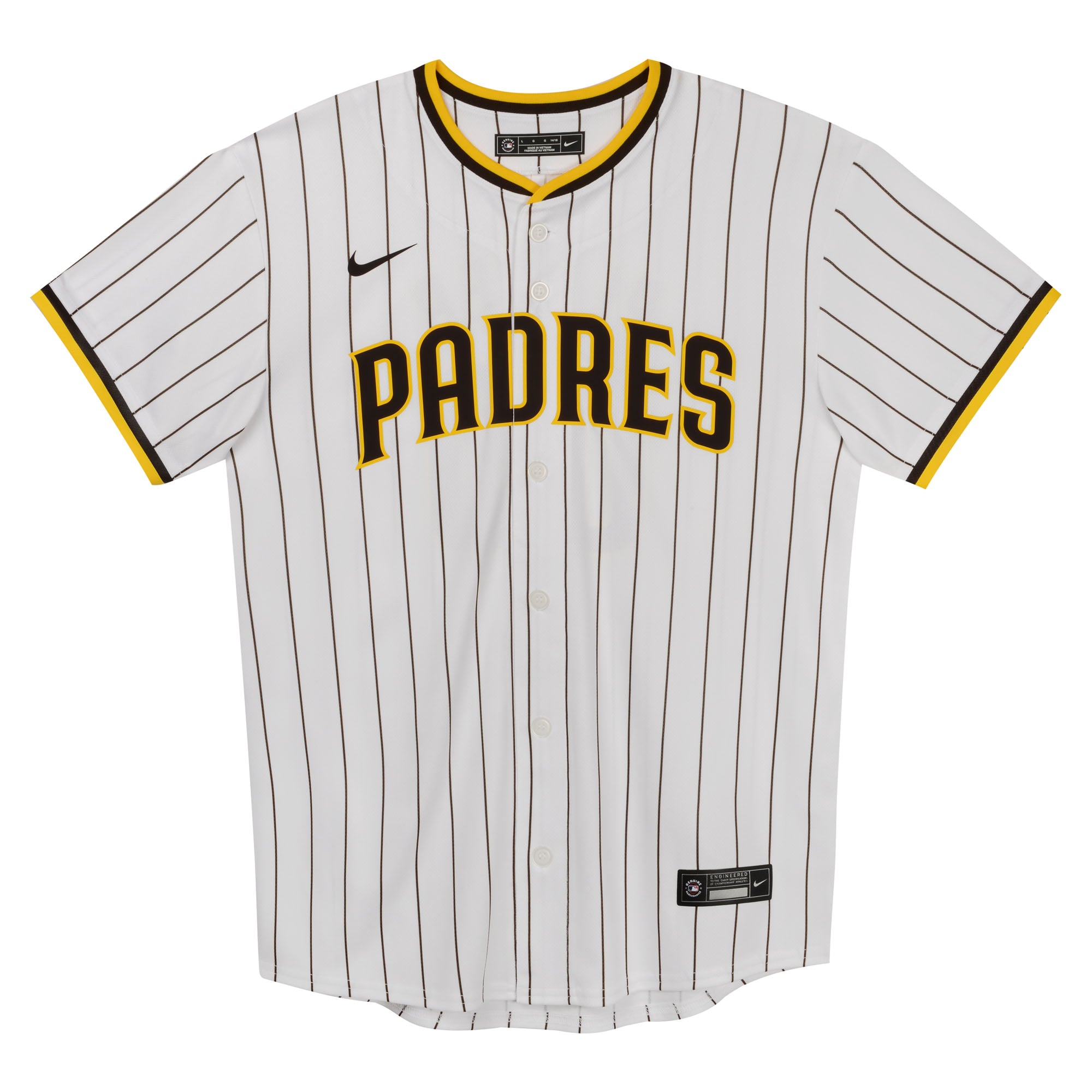 San Diego Padres Preschool Home Game Jersey - White - Image 3