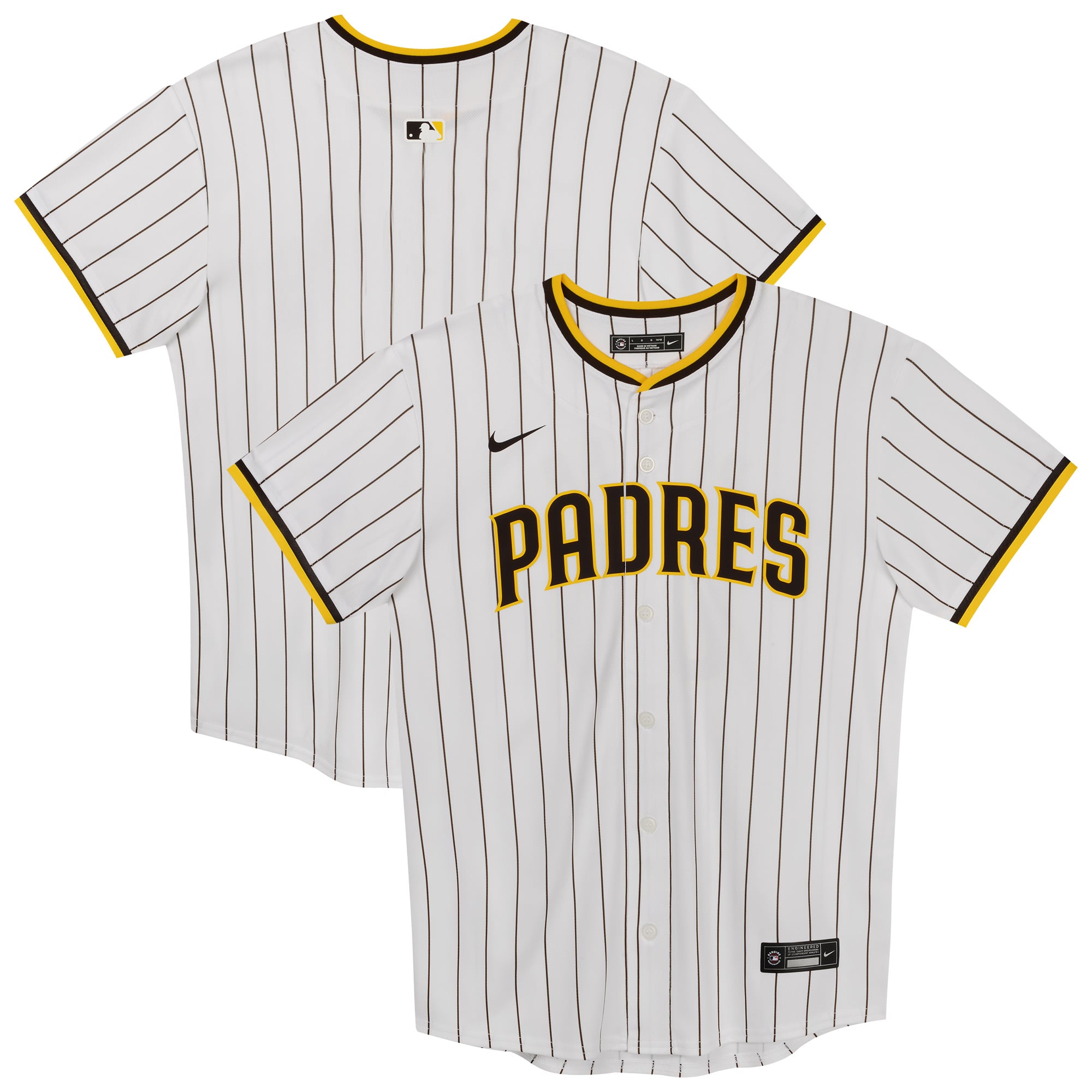 San Diego Padres Preschool Home Game Jersey - White - Image 2