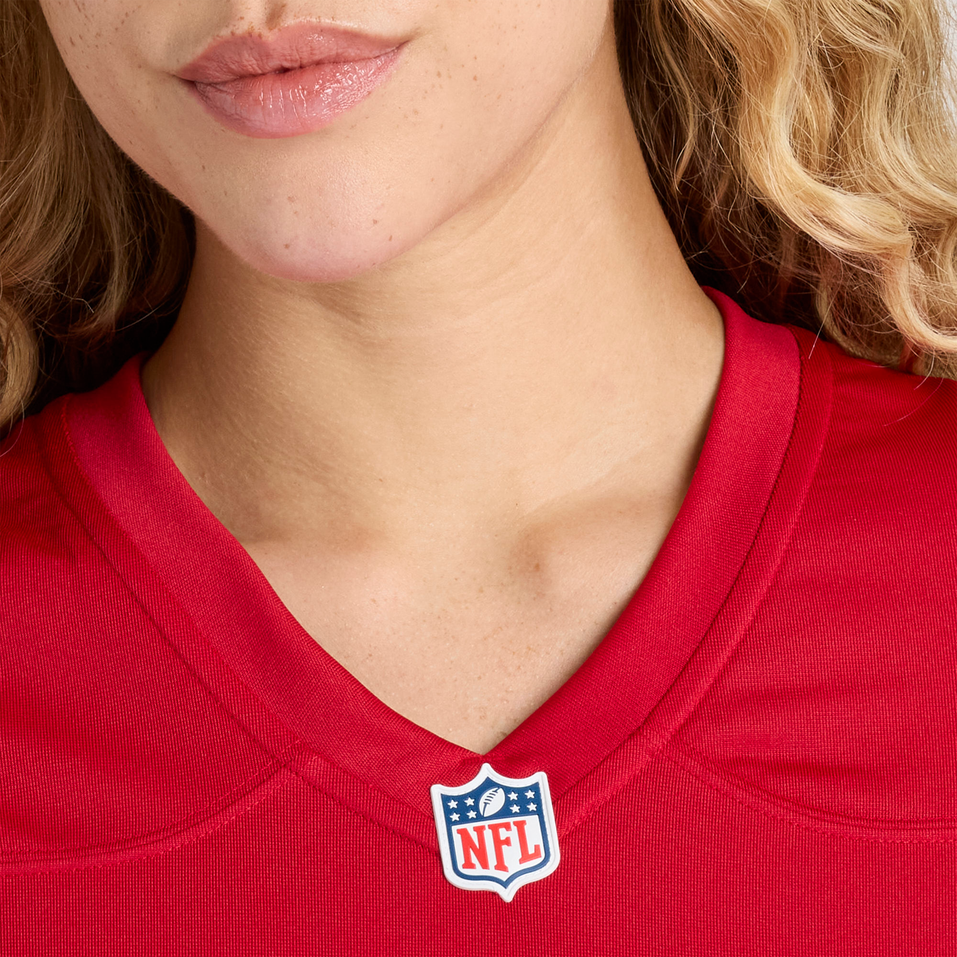 San Francisco 49ers Women's Game Custom Jersey - Scarlet - Scarlet - Image 9
