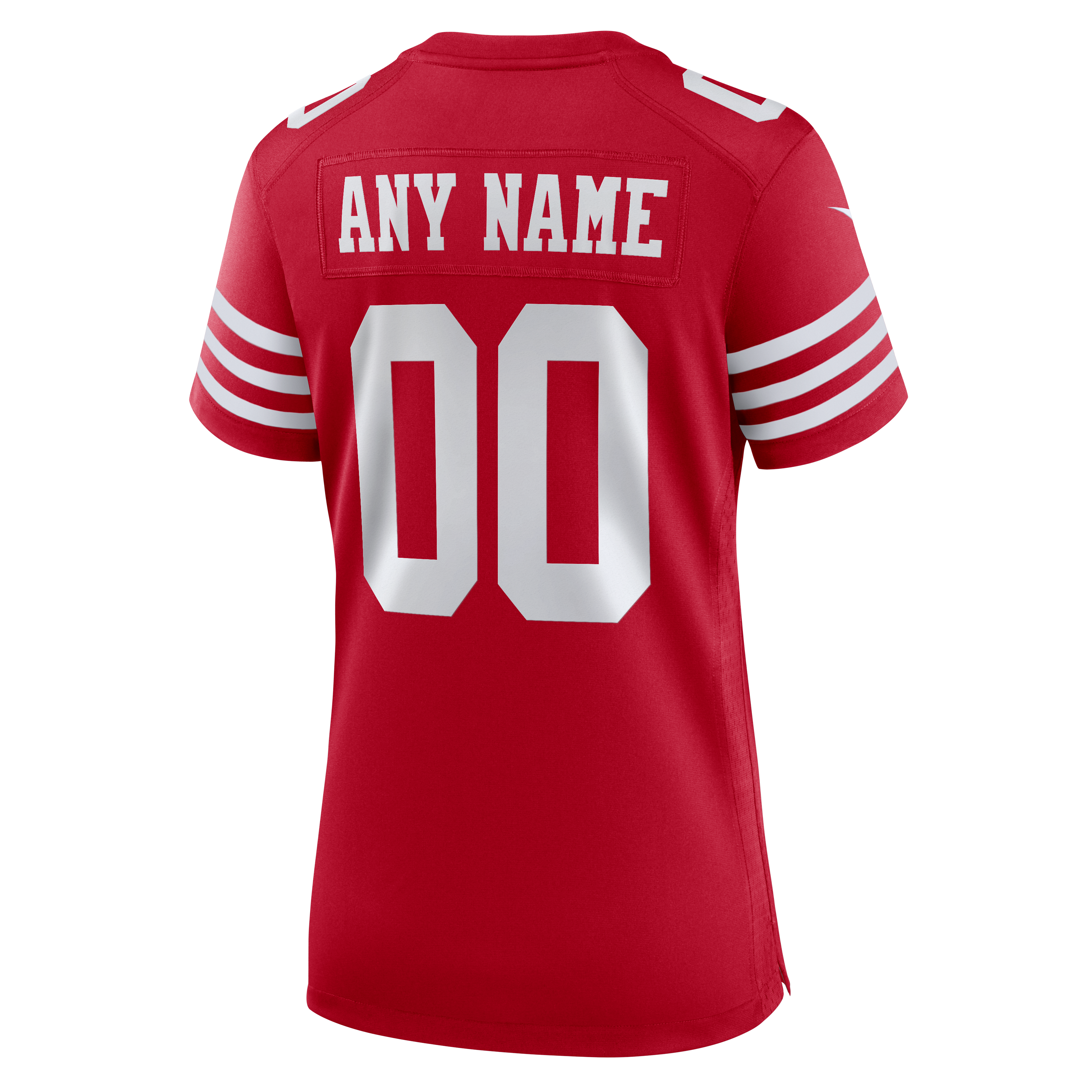 San Francisco 49ers Women's Game Custom Jersey - Scarlet - Scarlet - Image 8