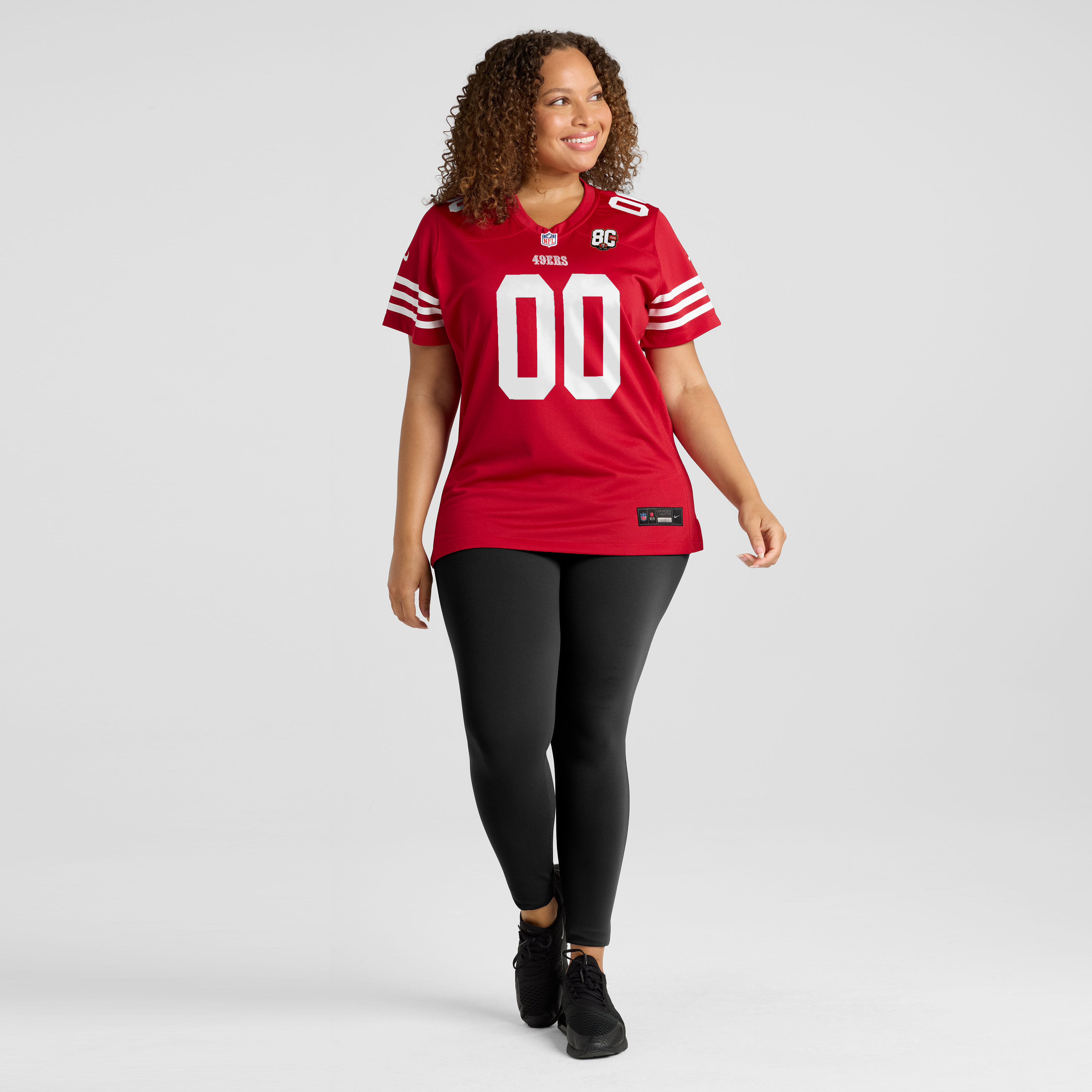 San Francisco 49ers Women's Game Custom Jersey - Scarlet - Scarlet - Image 5