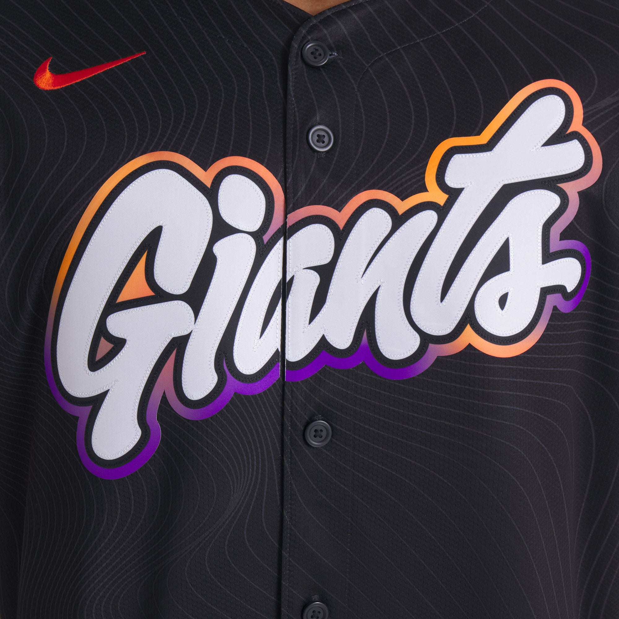 San Francisco Giants 2025 City Connect Limited Jersey - Anthracite - Image 8