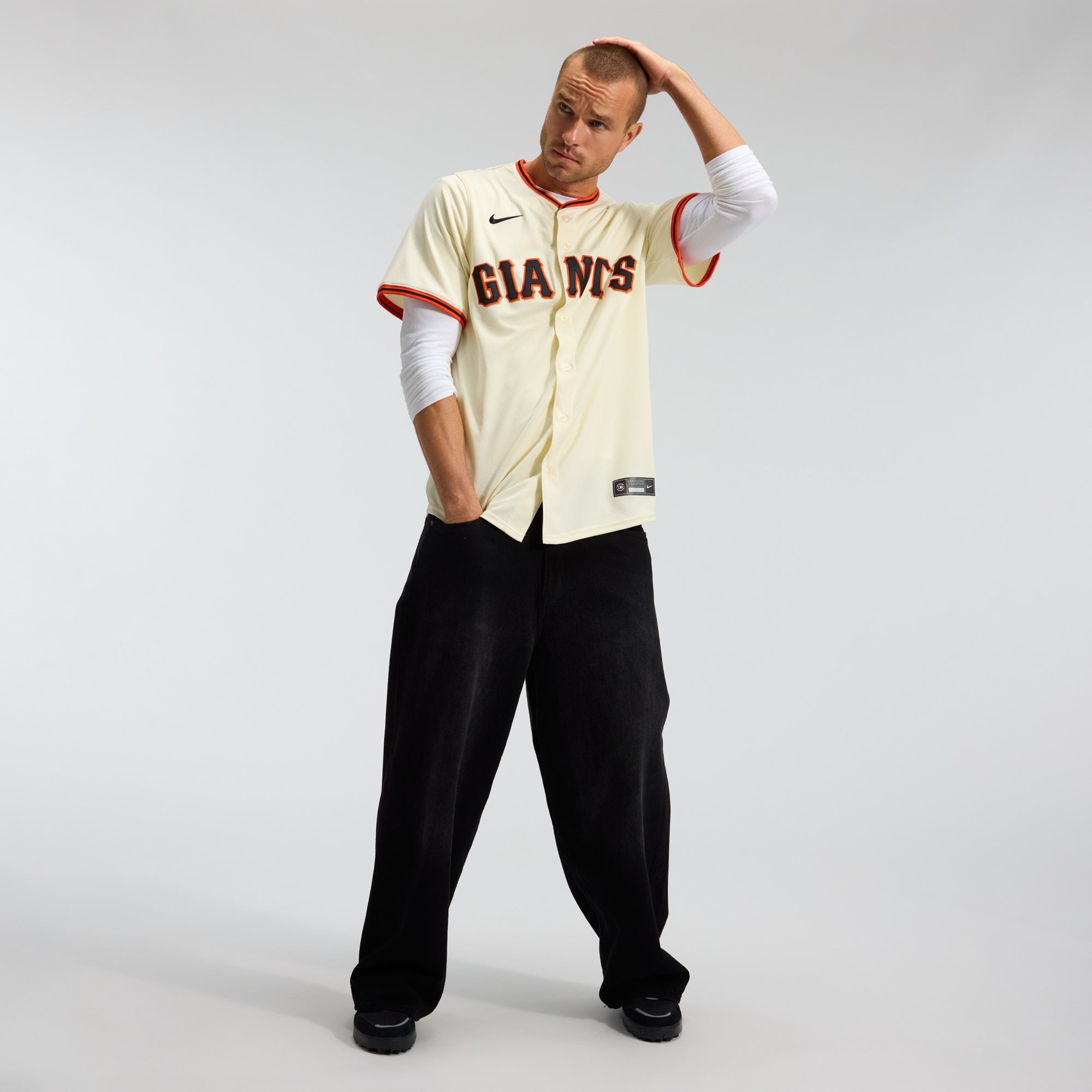 San Francisco Giants Home Limited Jersey - Cream - Image 4