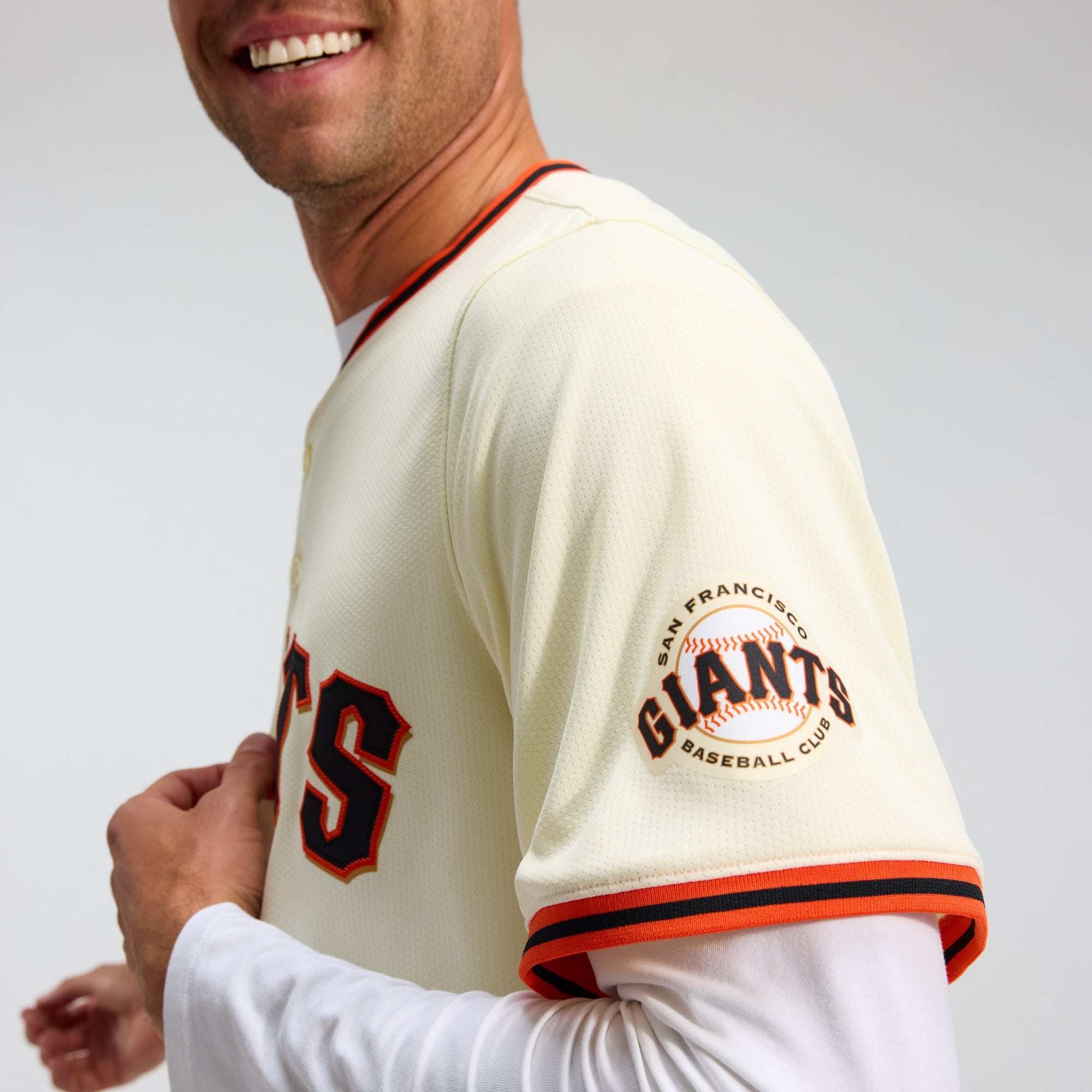 San Francisco Giants Home Limited Jersey - Cream - Image 8