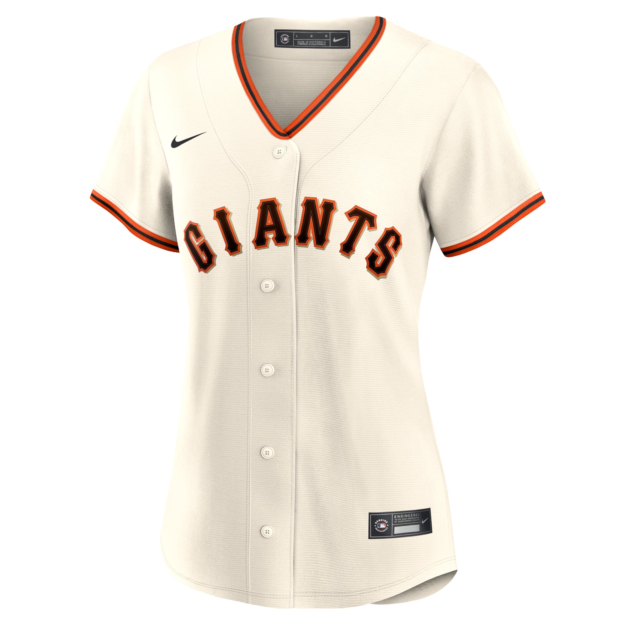 San Francisco Giants Women's #1 Bride Home Jersey - White - Image 3