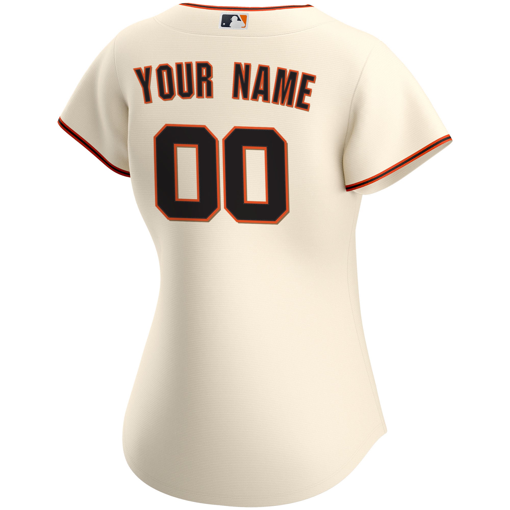San Francisco Giants Women's Home Custom Jersey - Cream - Image 4