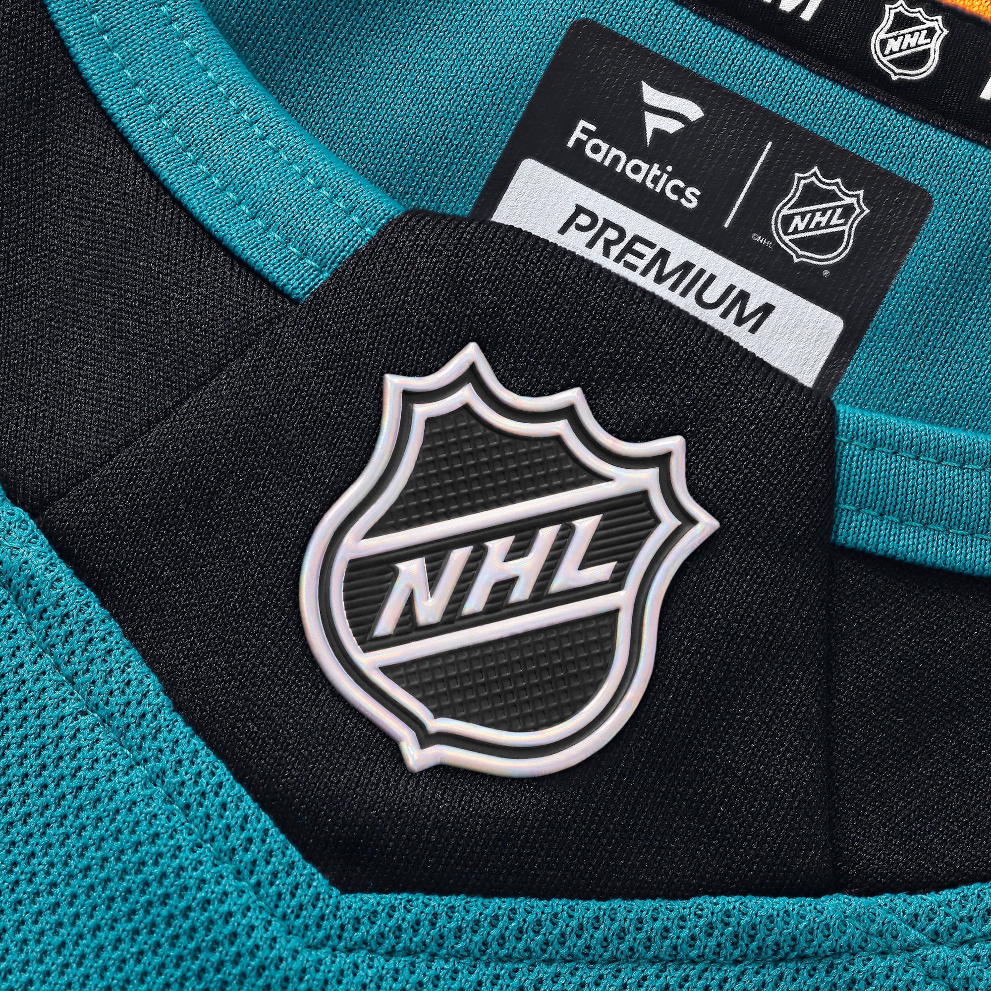 San Jose Sharks Alternate Premium Custom Jersey - Teal - Image 6