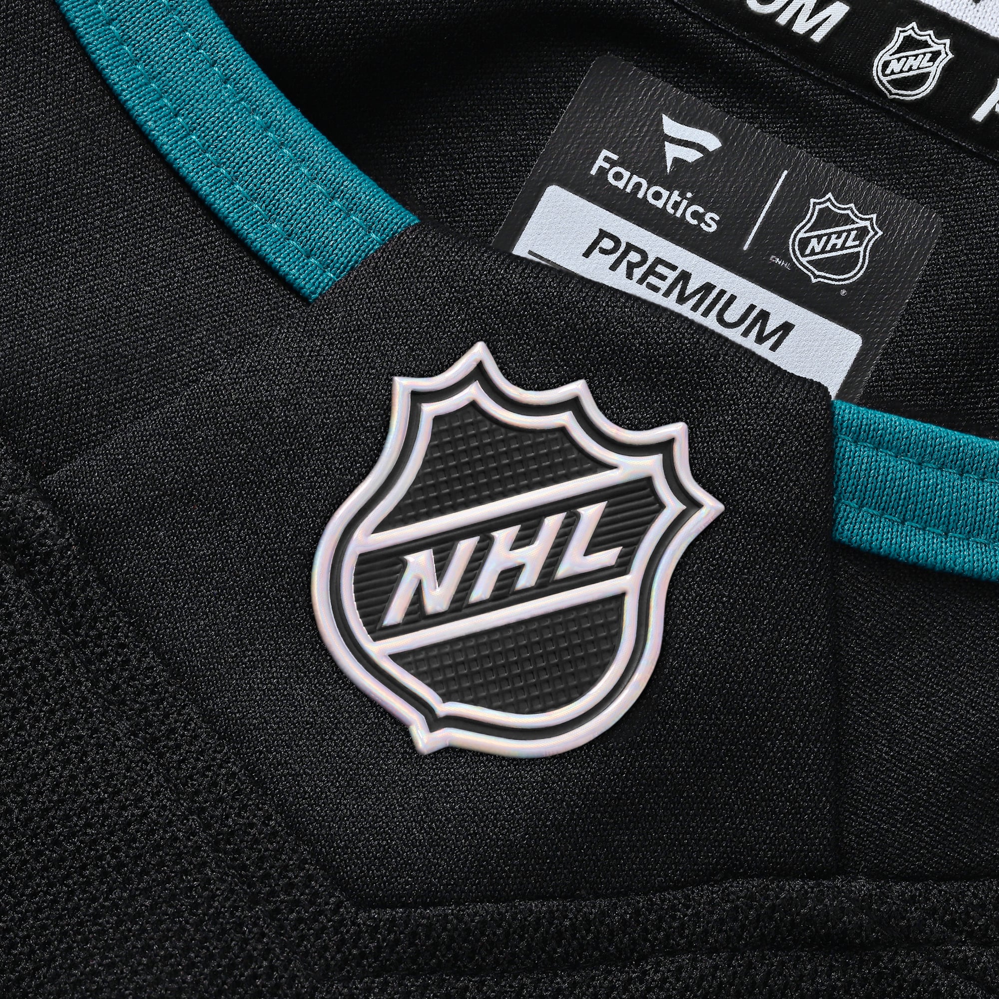 San Jose Sharks Alternate Premium Jersey - Black - Image 7