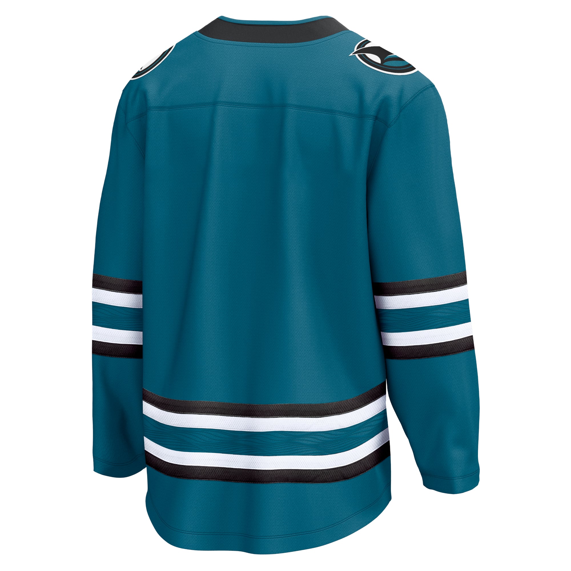 San Jose Sharks Home Breakaway Jersey - Teal - Image 4