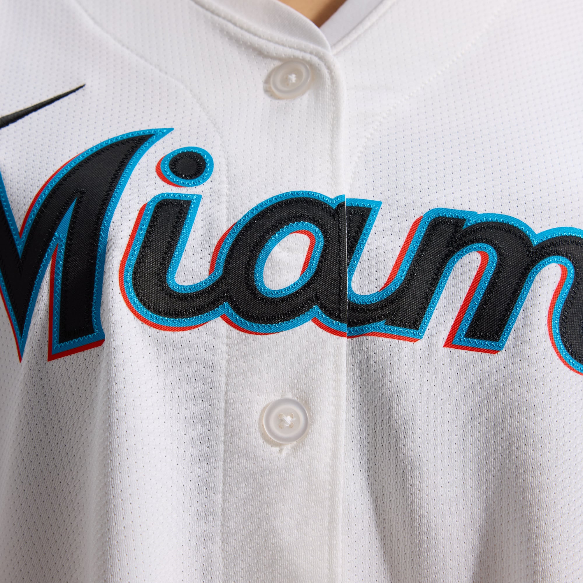 Sandy Alcantara Miami Marlins Women's Home Limited Player Jersey – White - Image 12