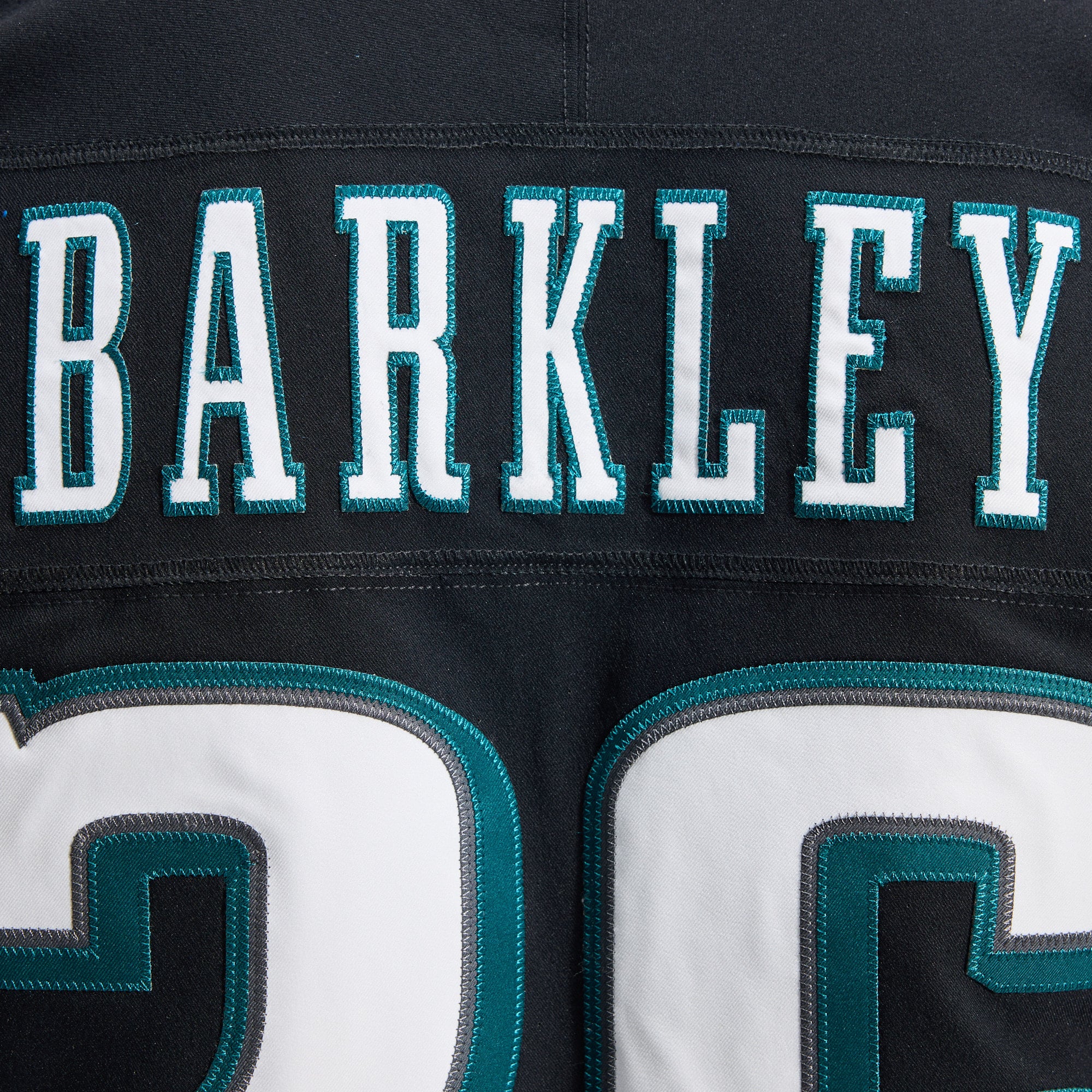 Saquon Barkley Philadelphia Eagles Alternate Vapor F.U.S.E. Elite Jersey - Black - Image 14